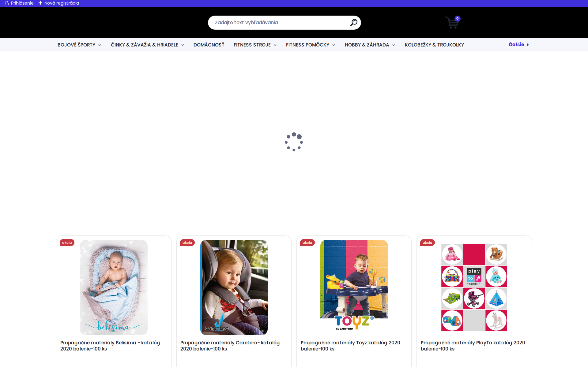 Náhľad webu fmarket.sk