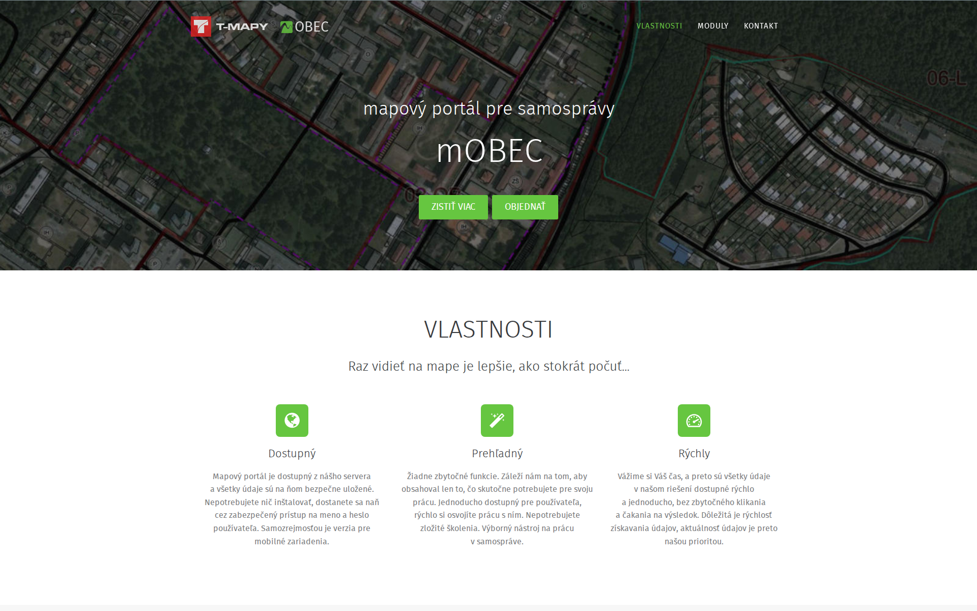 Náhľad webu foresterweb.sk