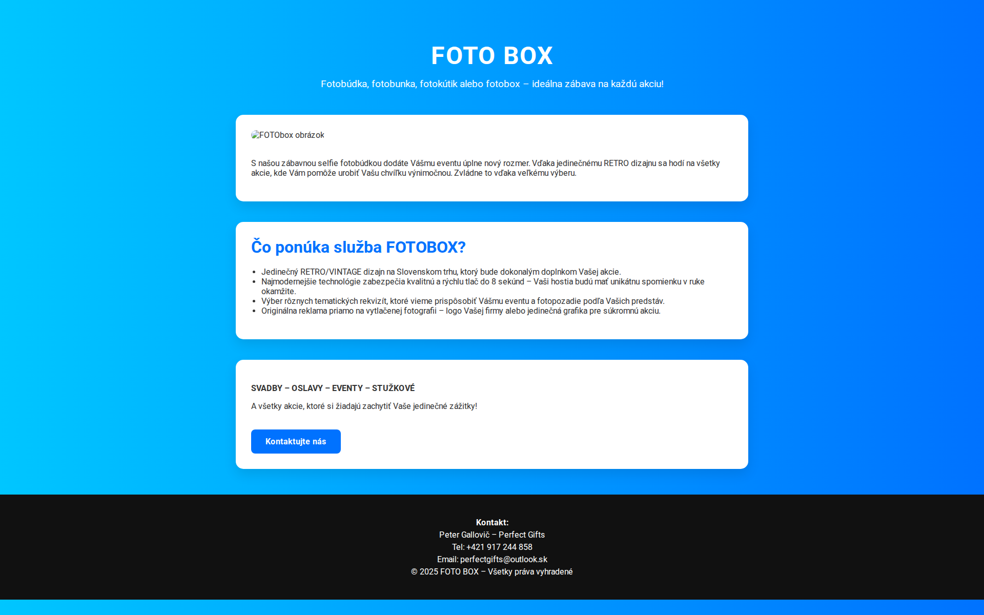 Náhľad webu foto-box.sk