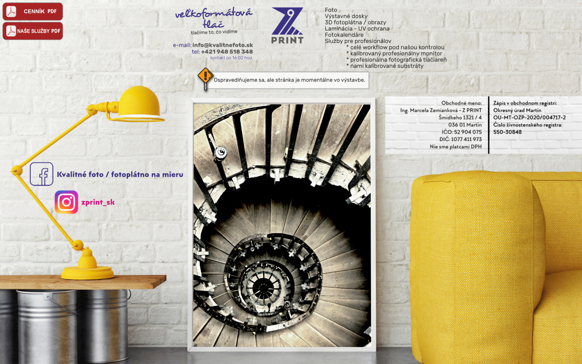 Náhľad webu fotoplatnonamieru.sk