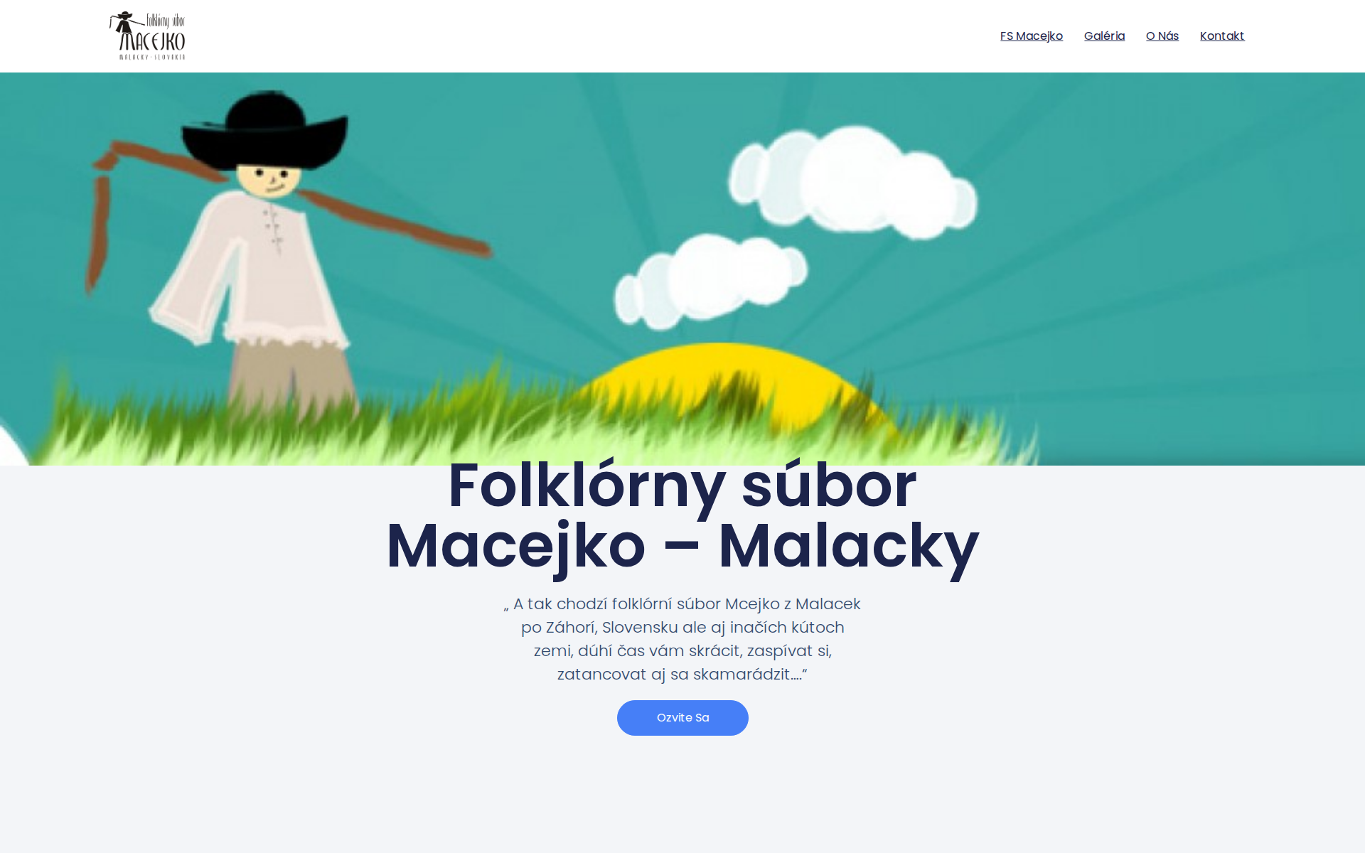 Náhľad webu fsmacejko.sk