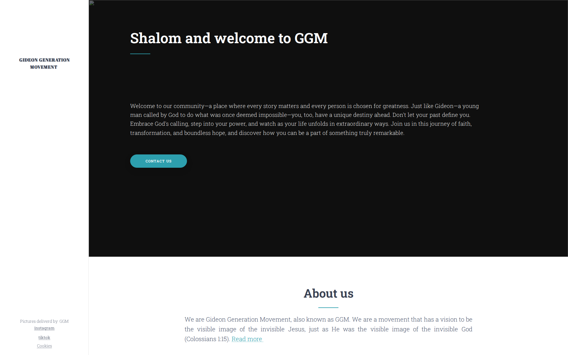 Náhľad webu ggm.sk