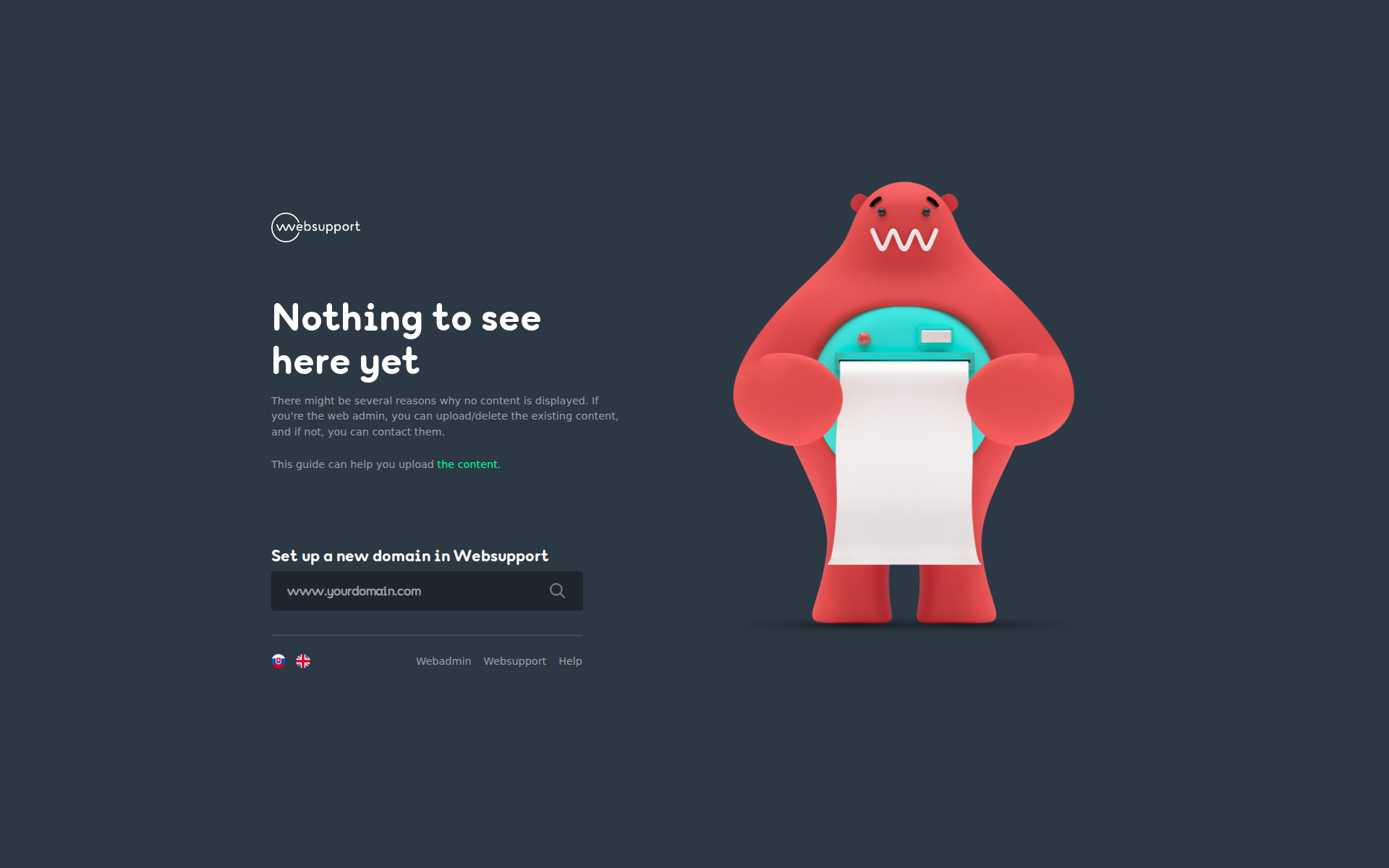 Náhľad webu govcms.sk