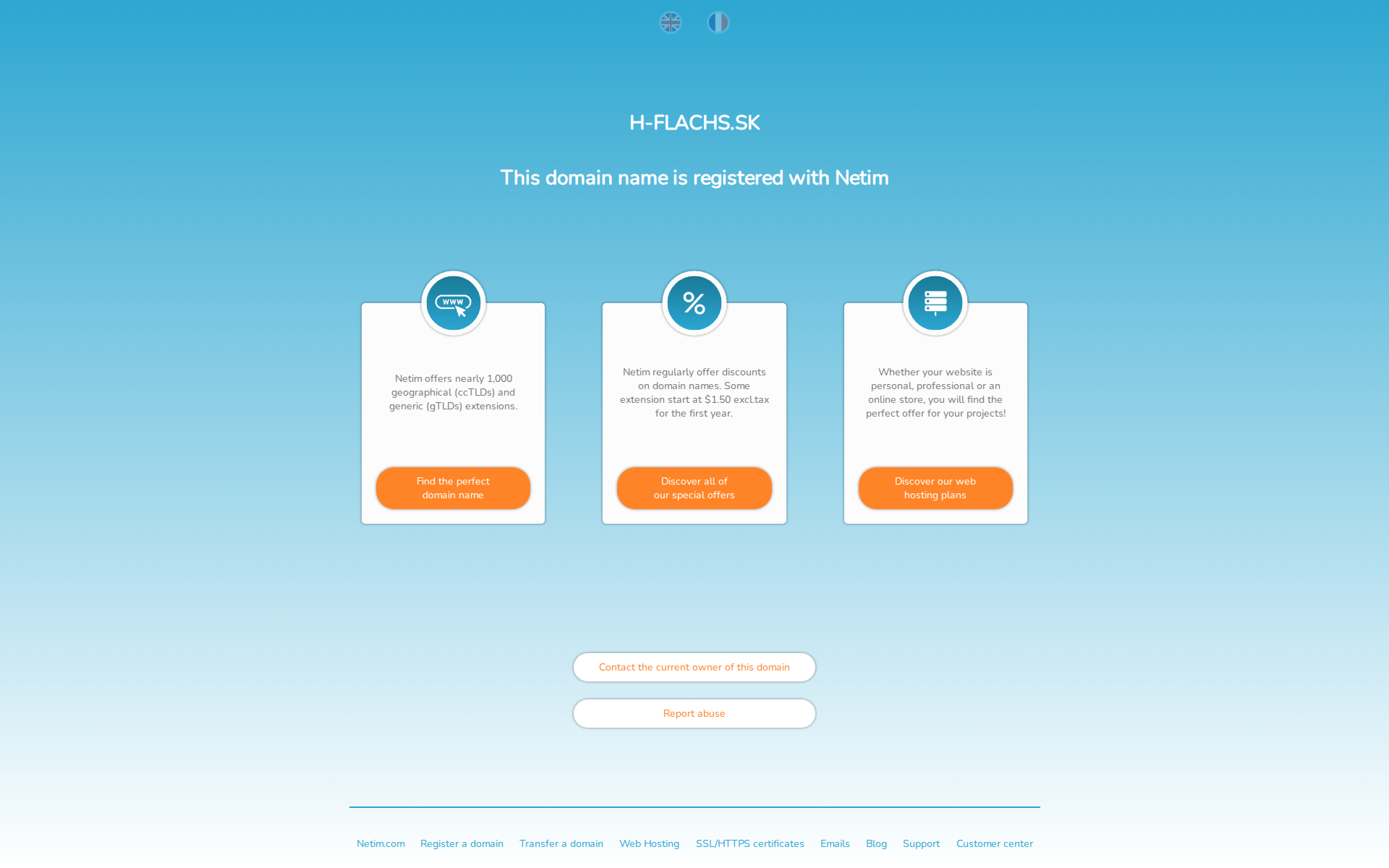 Náhľad webu h-flachs.sk