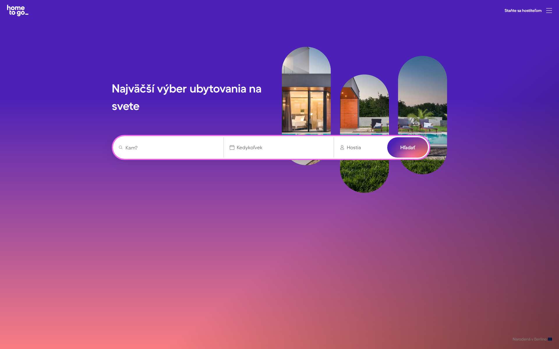 Náhľad webu hometogo.sk