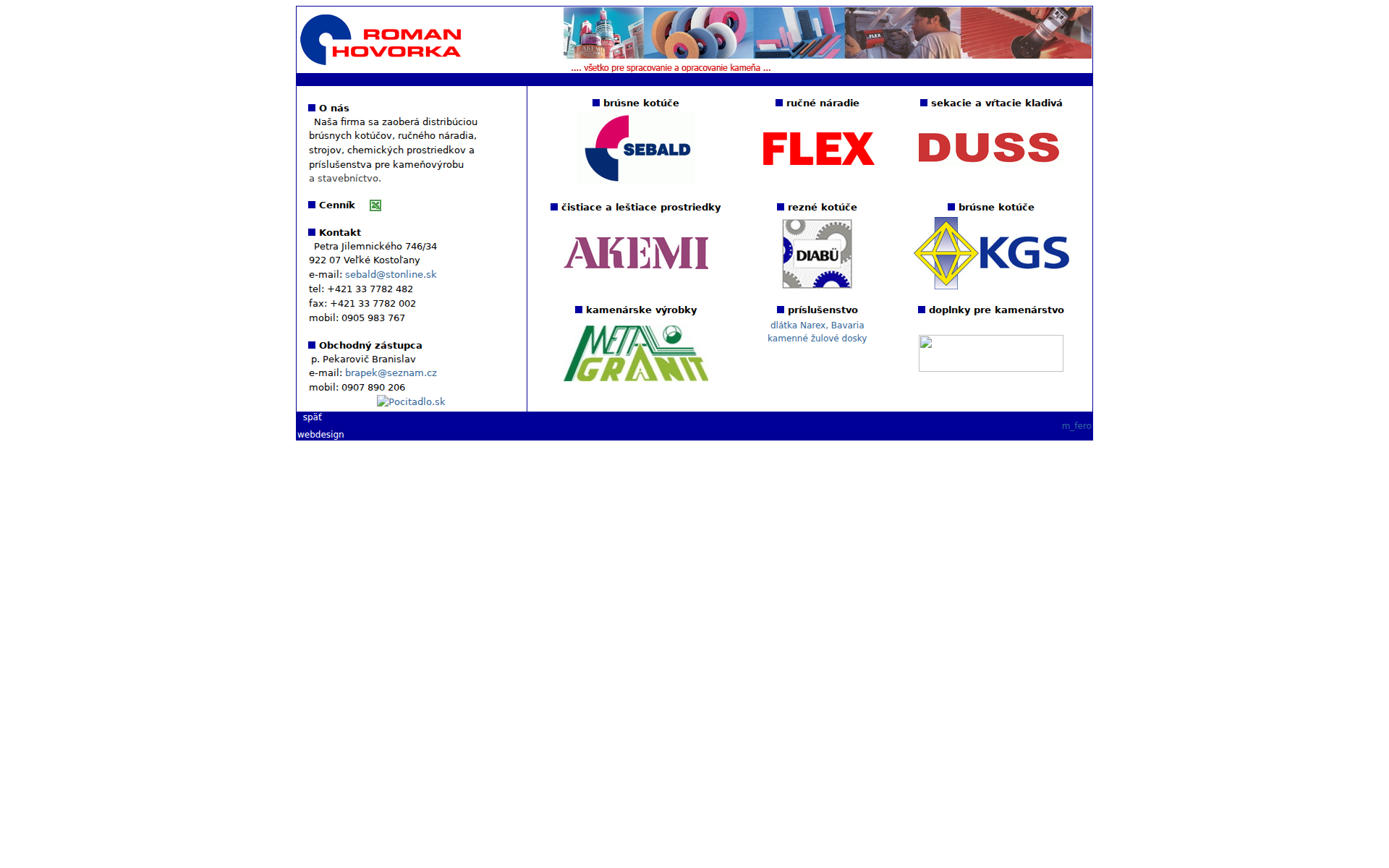 Náhľad webu hovorka.sk