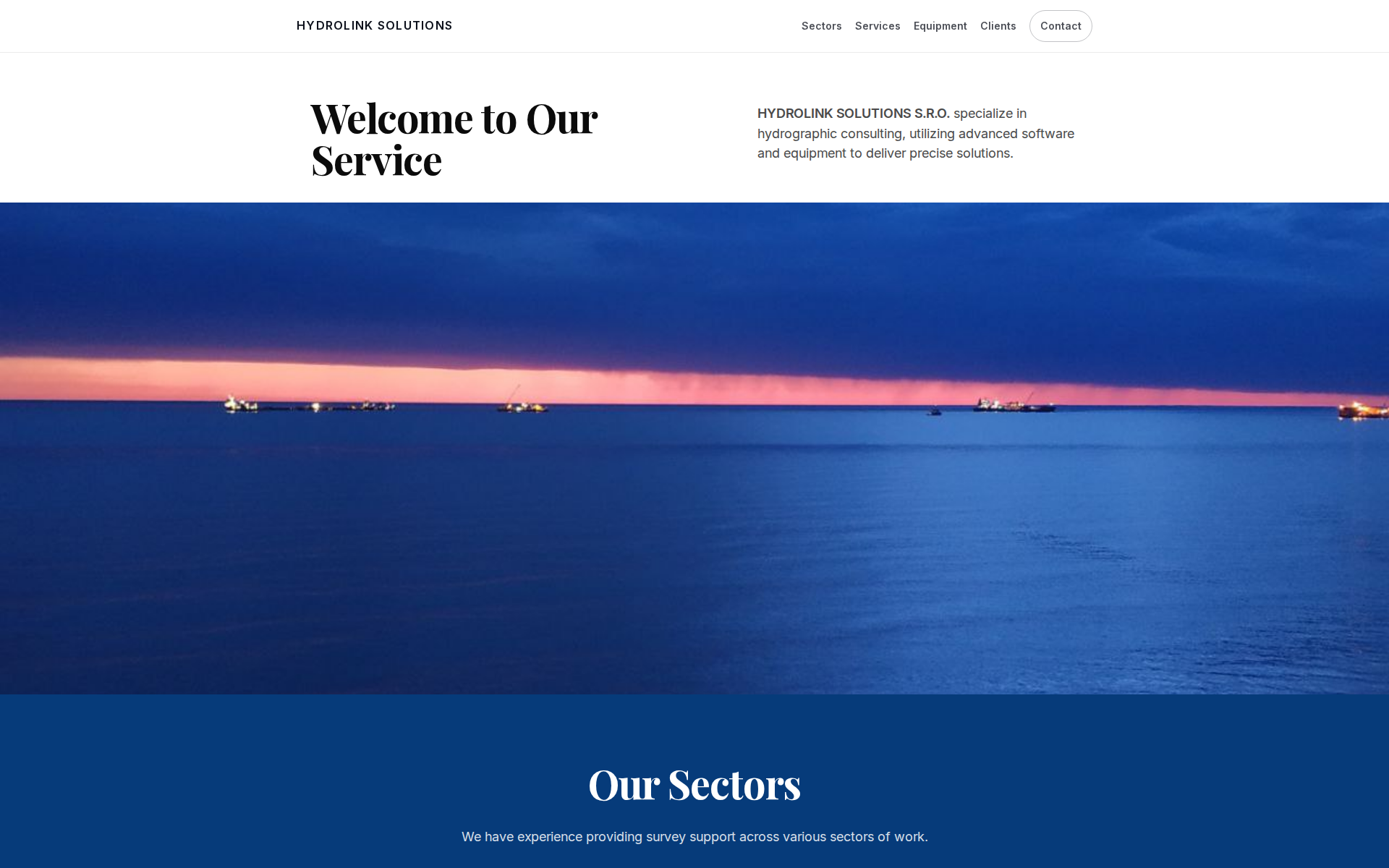 Náhľad webu hydrolinksolutions.sk