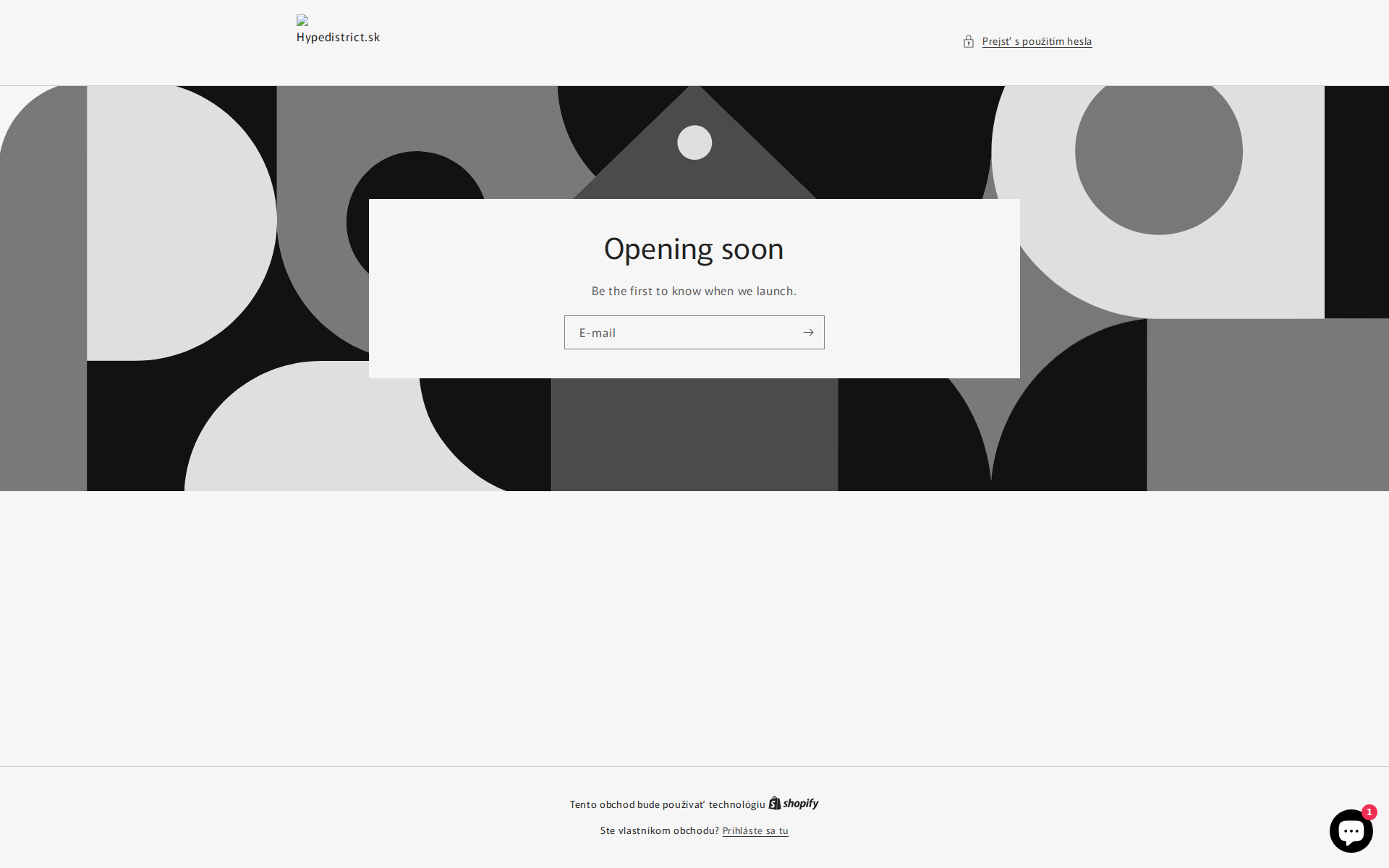 Náhľad webu hypedistrict.sk