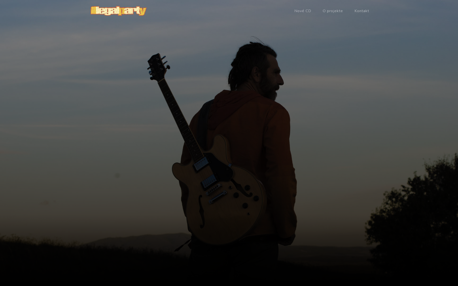 Náhľad webu illegalparty.sk