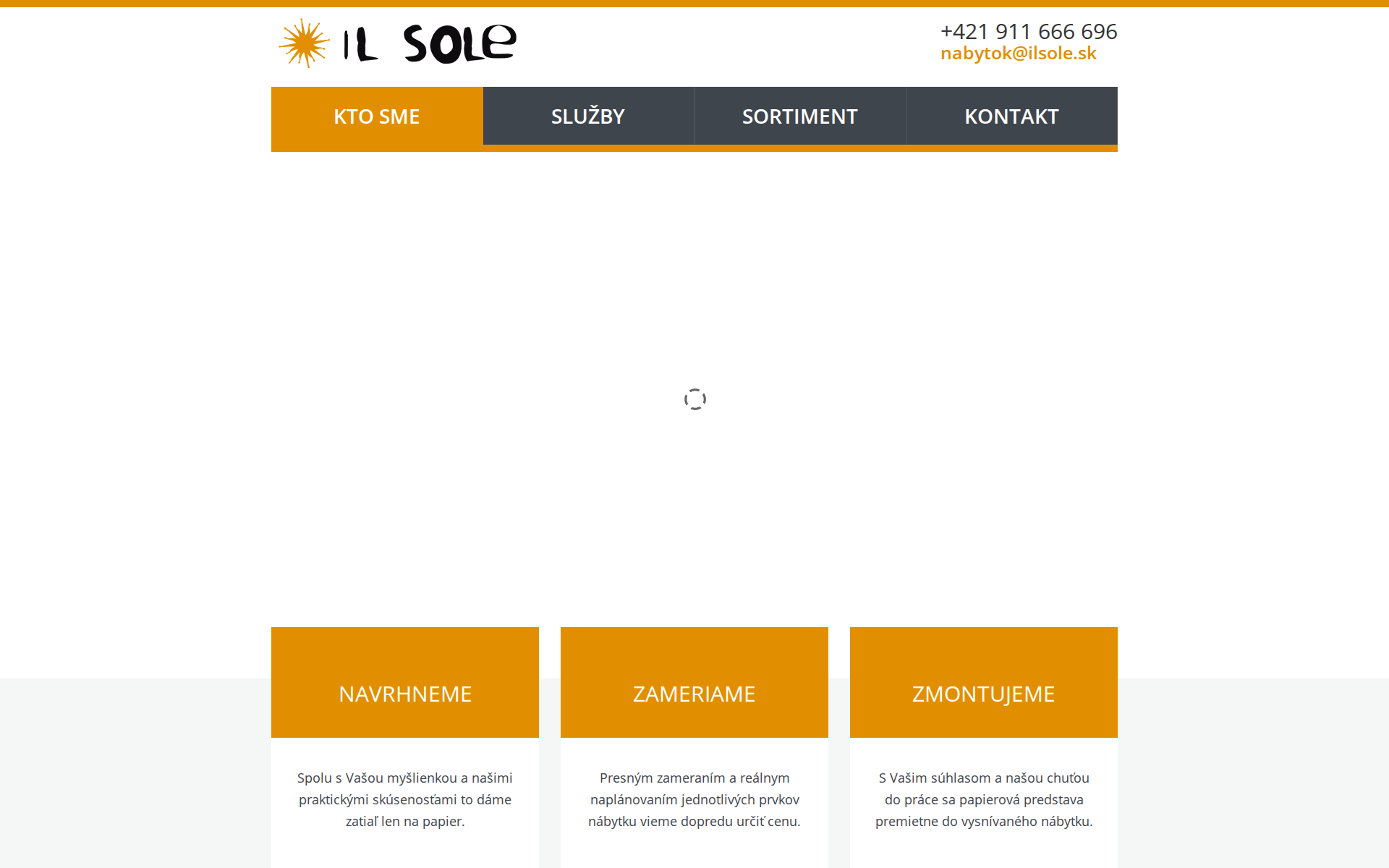 Náhľad webu ilsole.sk