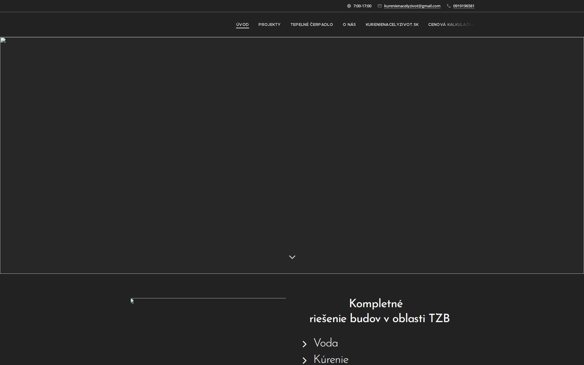 Náhľad webu immerpro.sk