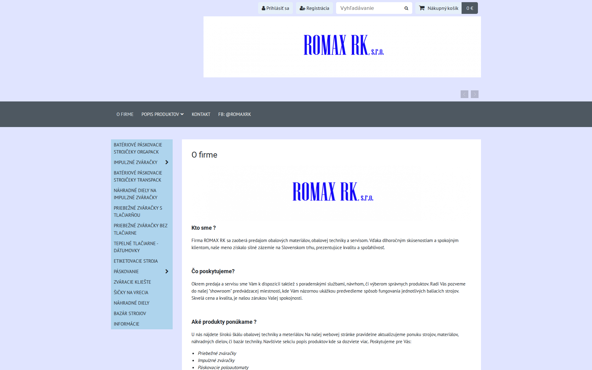 Náhľad webu impulznezvaracky.sk