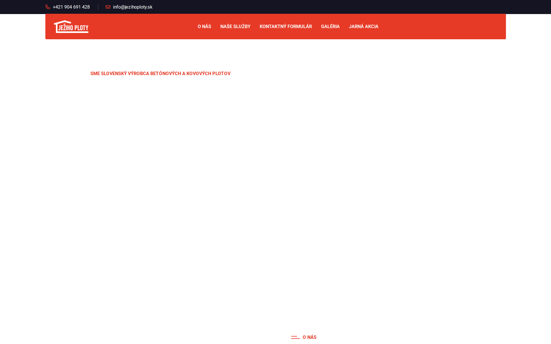 Náhľad webu jezihoploty.sk