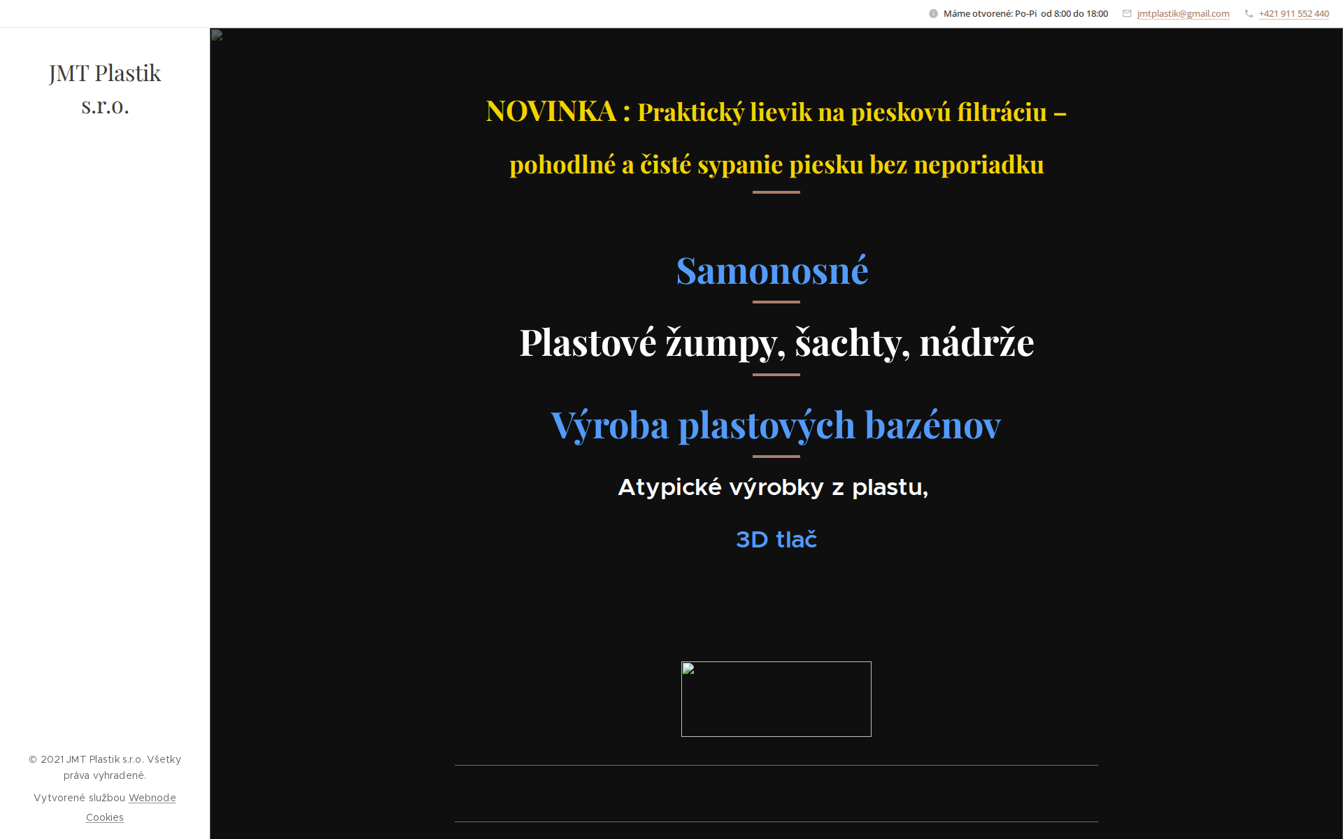 Náhľad webu jmt-plastik-sro.sk