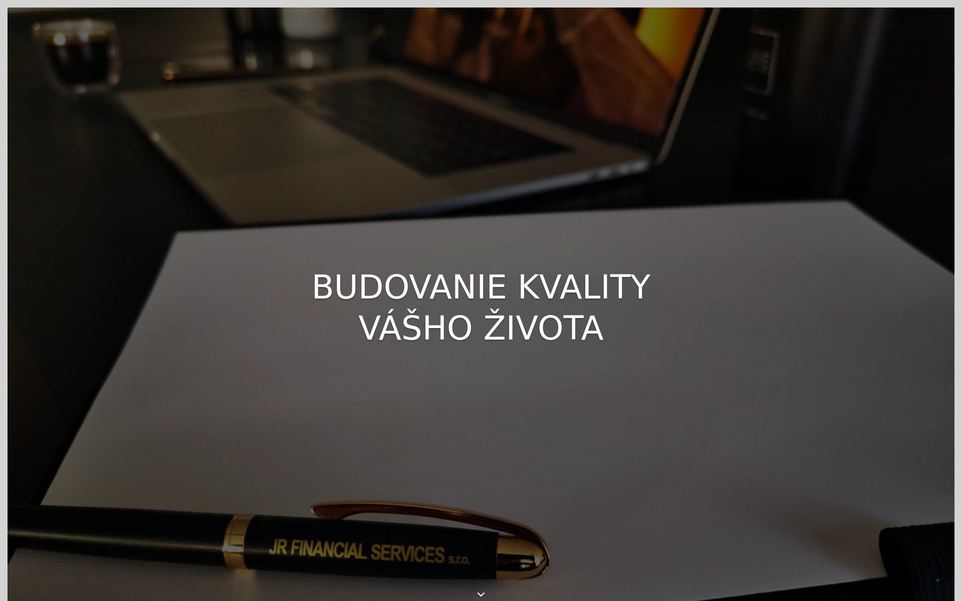Náhľad webu jrservices.sk