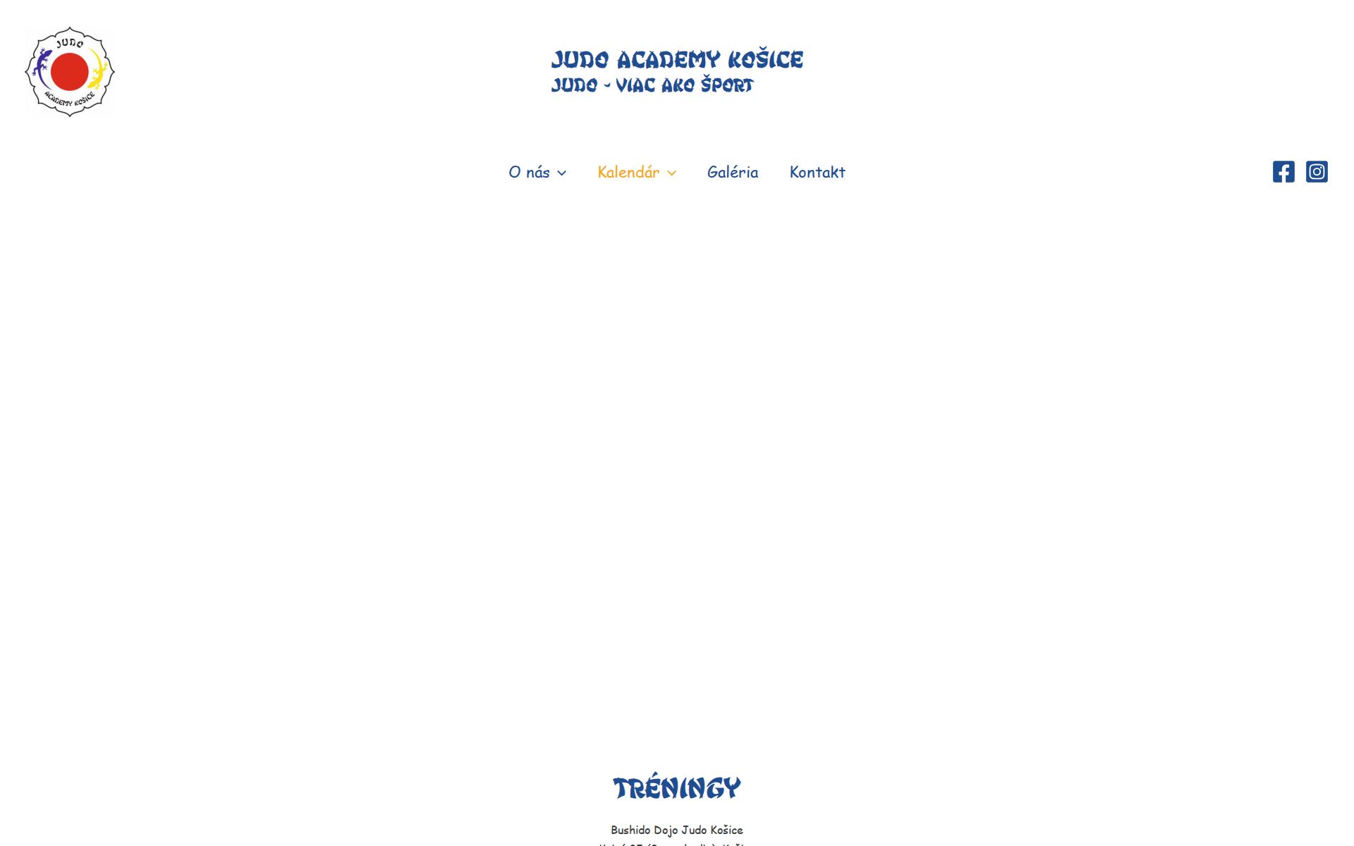 Náhľad webu judoke.sk