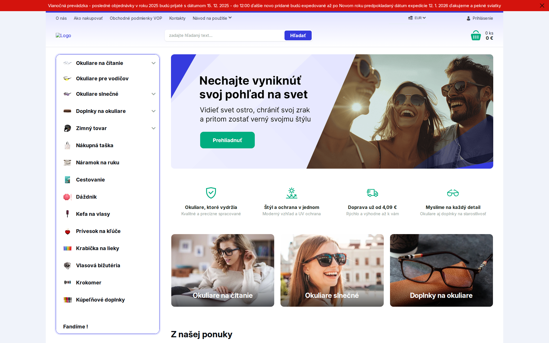 Náhľad webu keen.sk