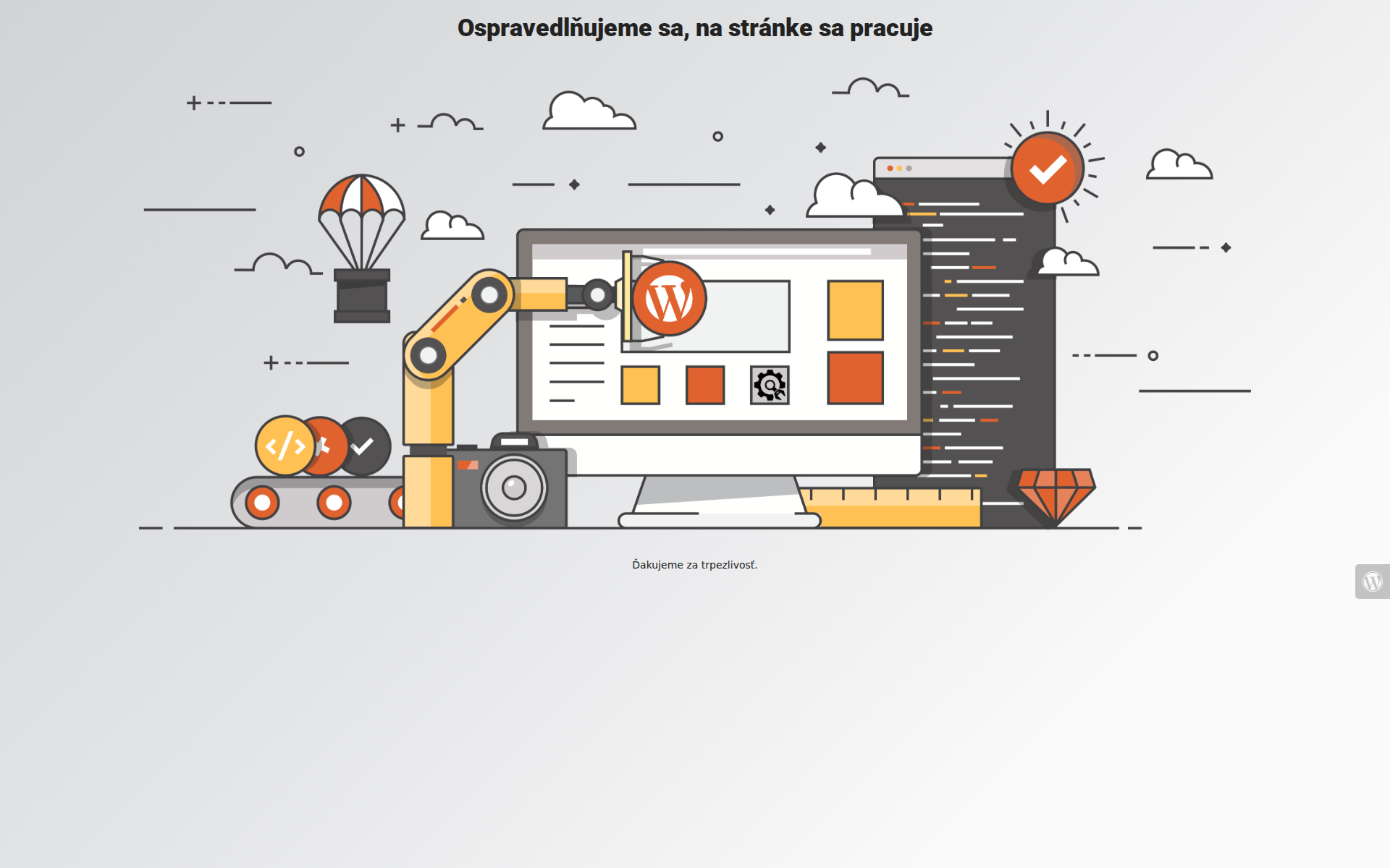 Náhľad webu klimix.sk