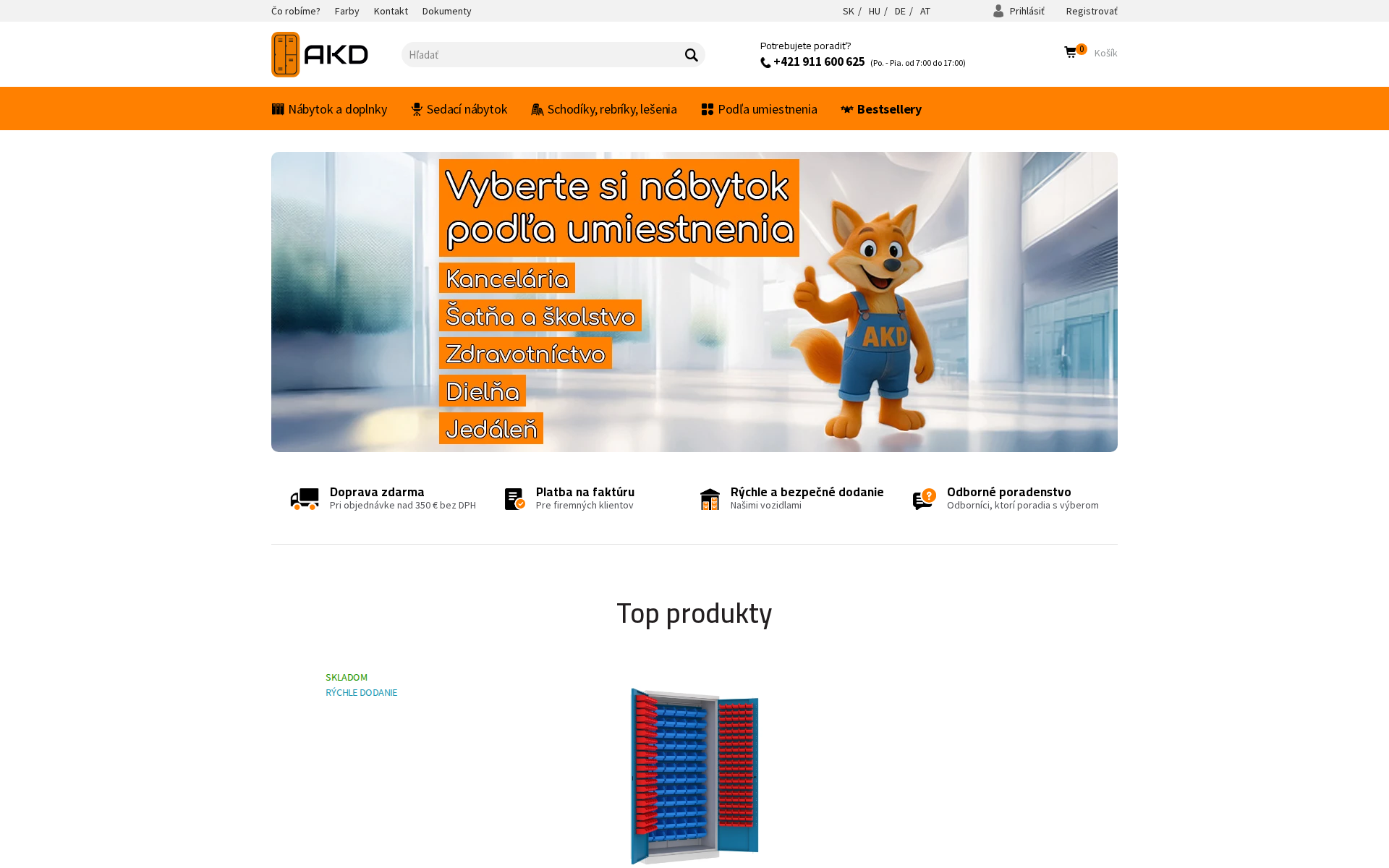 Náhľad webu kovonabytok.sk