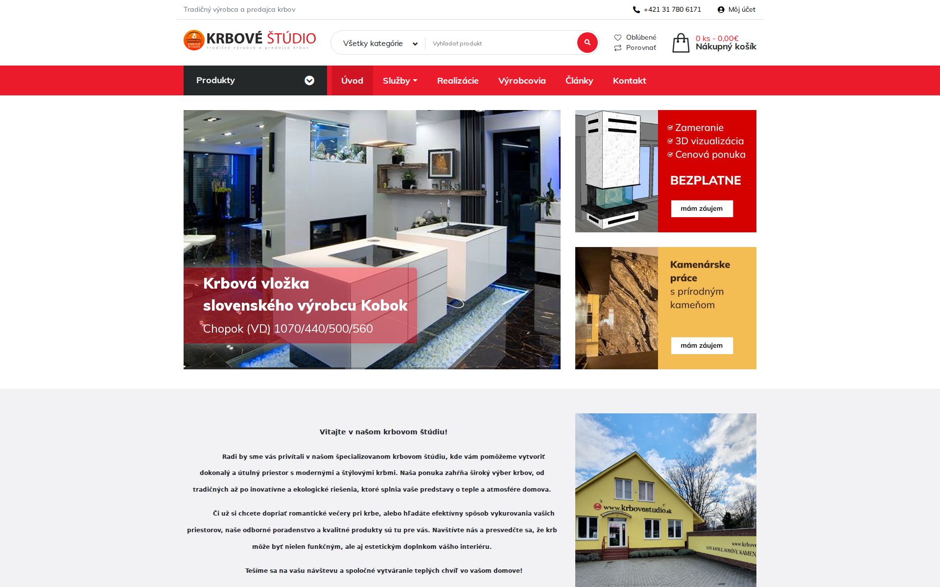 Náhľad webu krbovestudio.sk