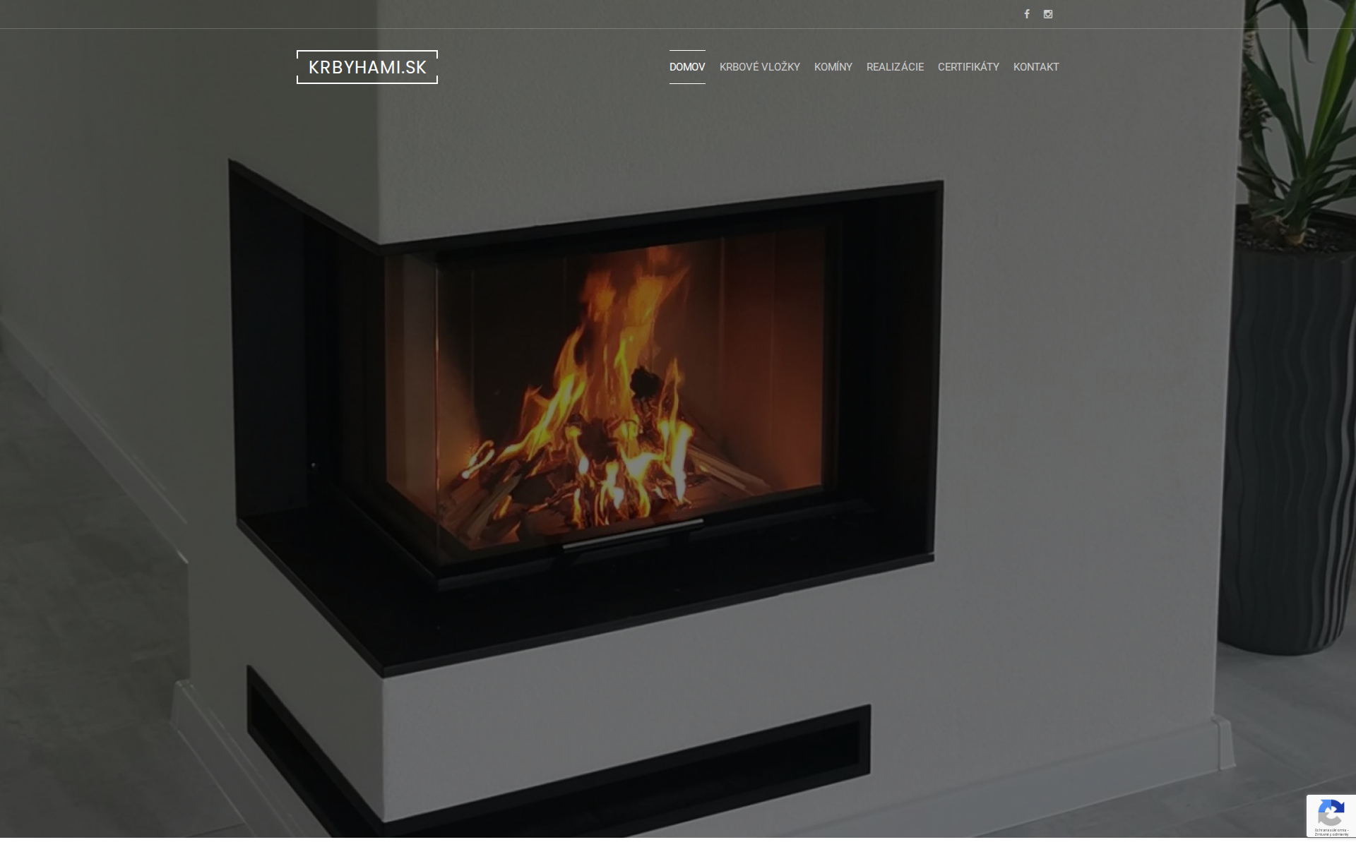 Náhľad webu krbyhami.sk