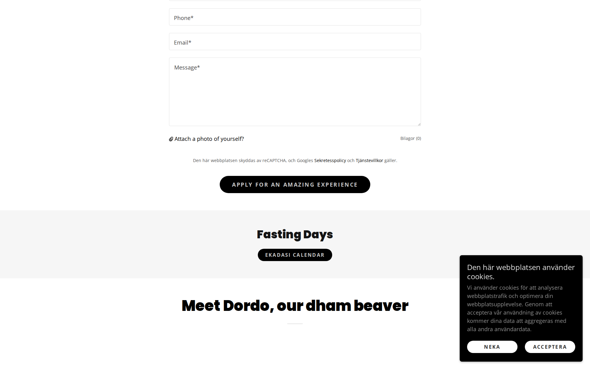 Náhľad webu krishna.sk