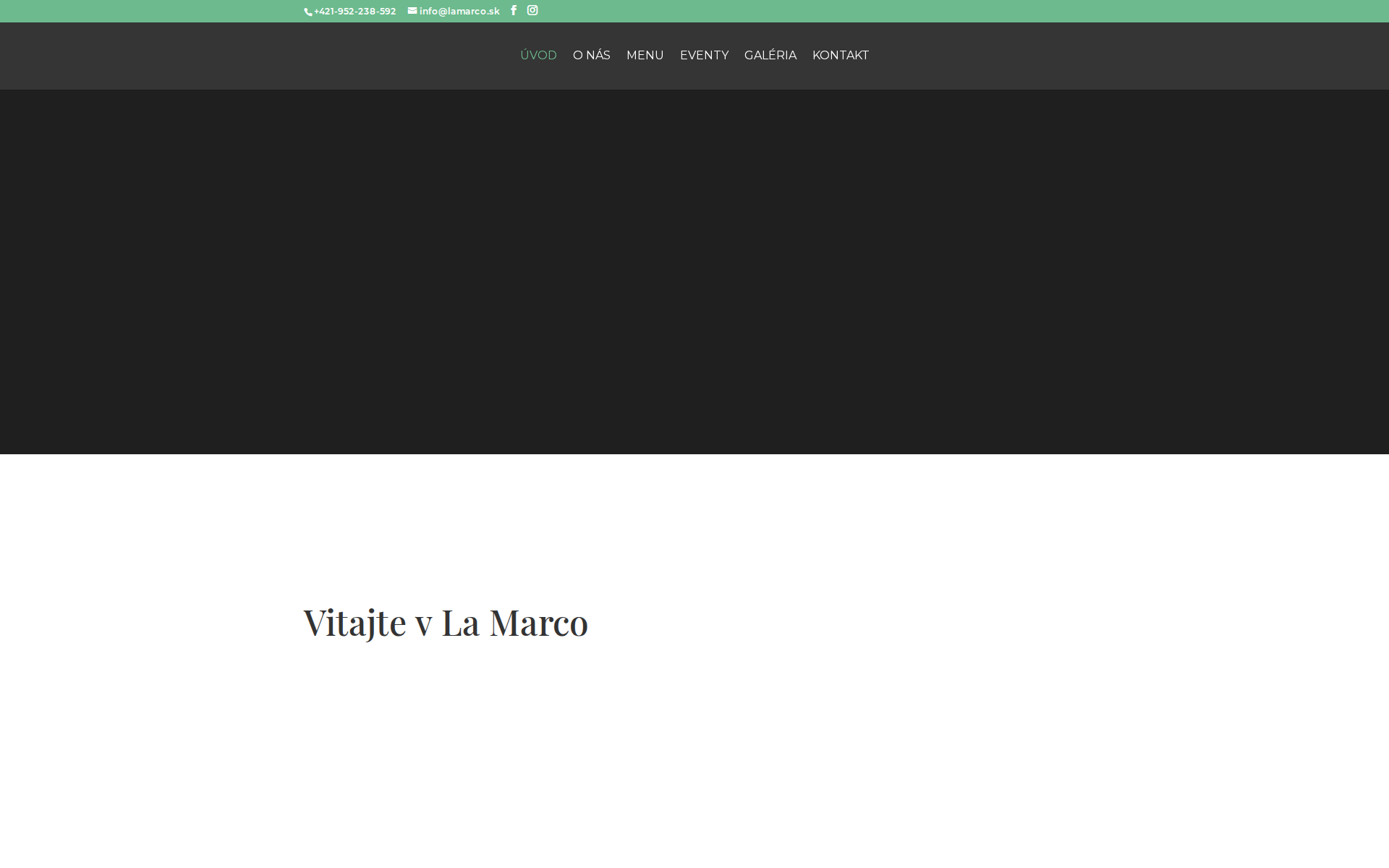 Náhľad webu lamarco.sk