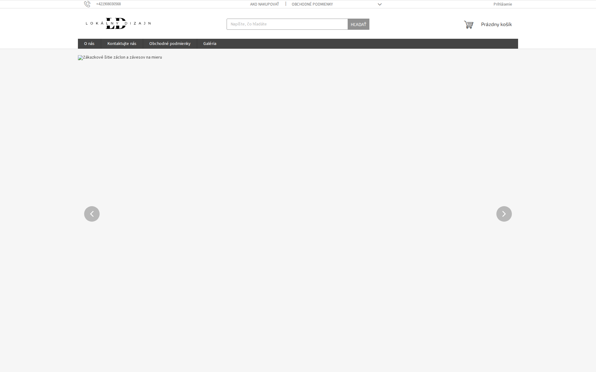 Náhľad webu lokalnydizajn.sk