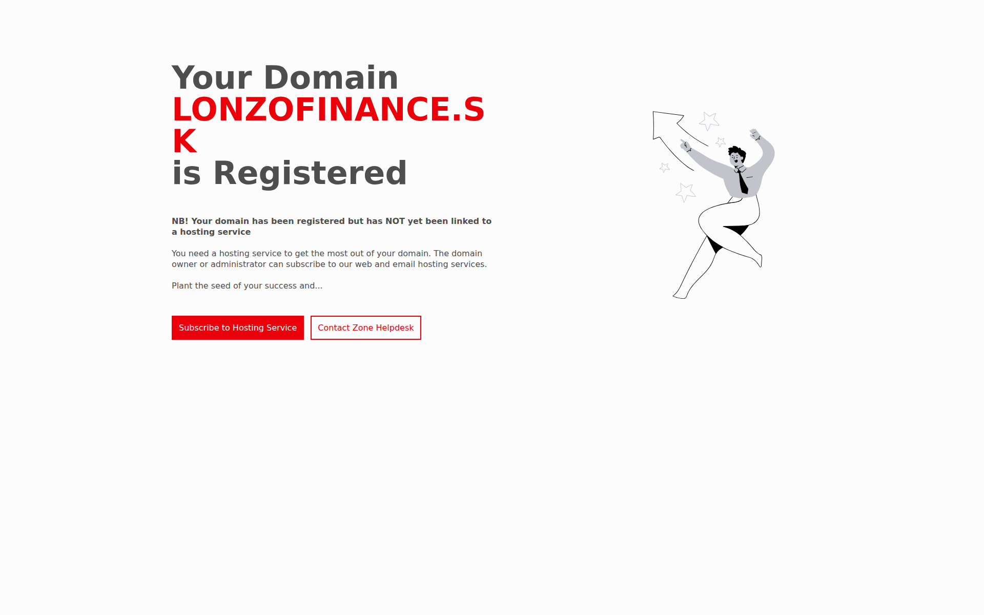 Náhľad webu lonzofinance.sk