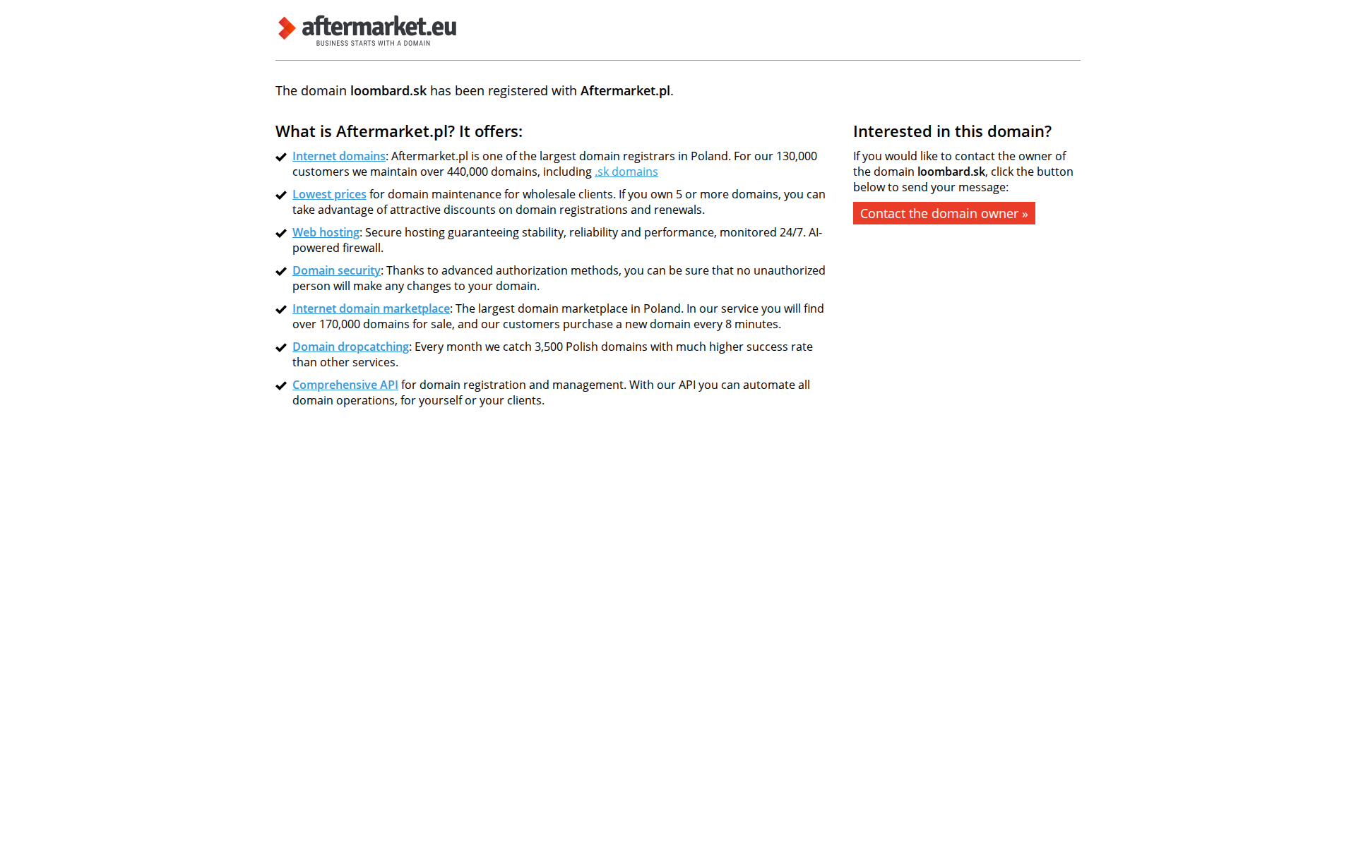 Náhľad webu loombard.sk