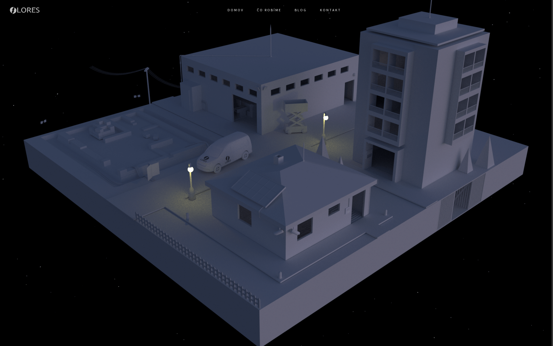 Náhľad webu lores.sk