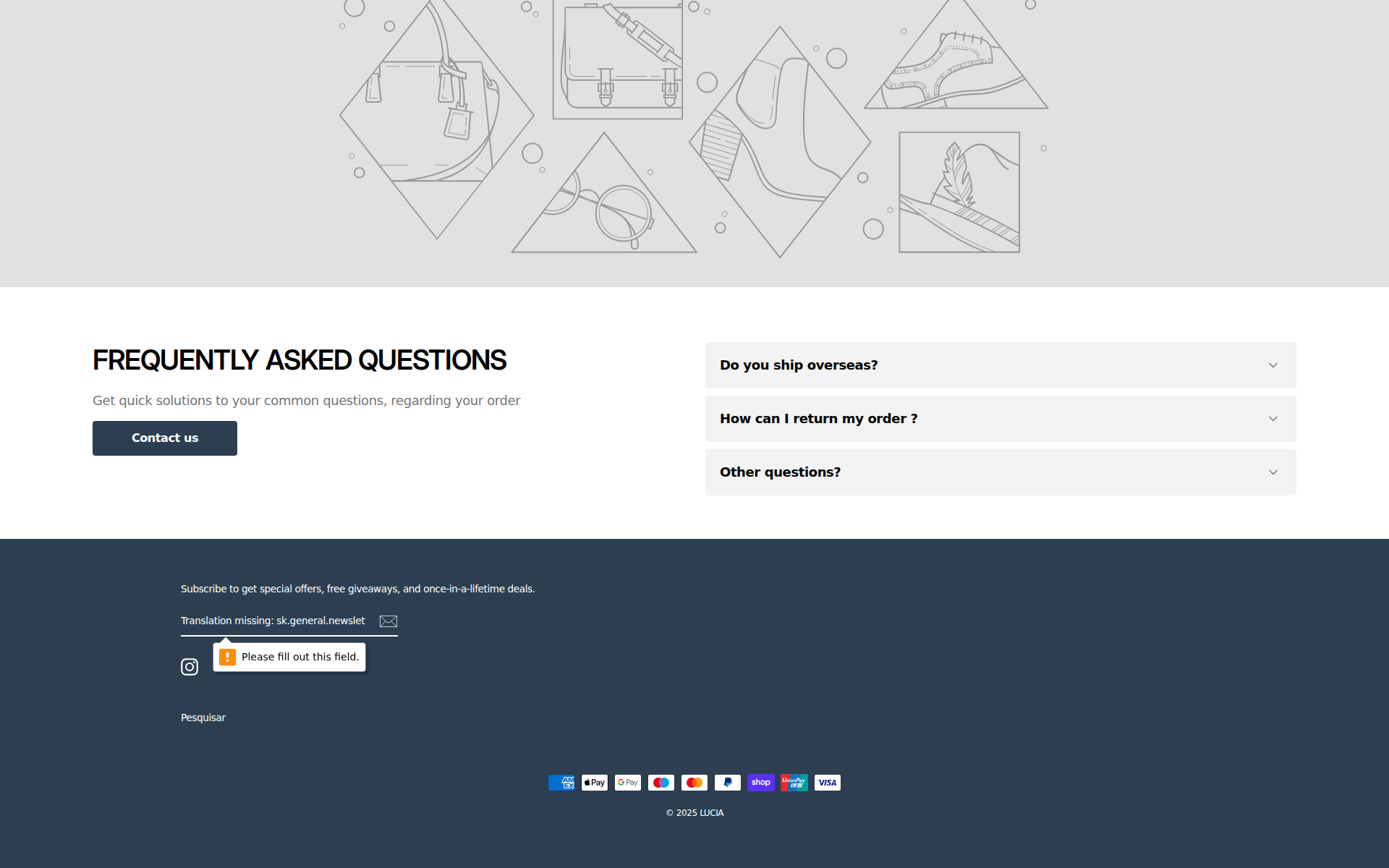 Náhľad webu lucia-bratislava.sk