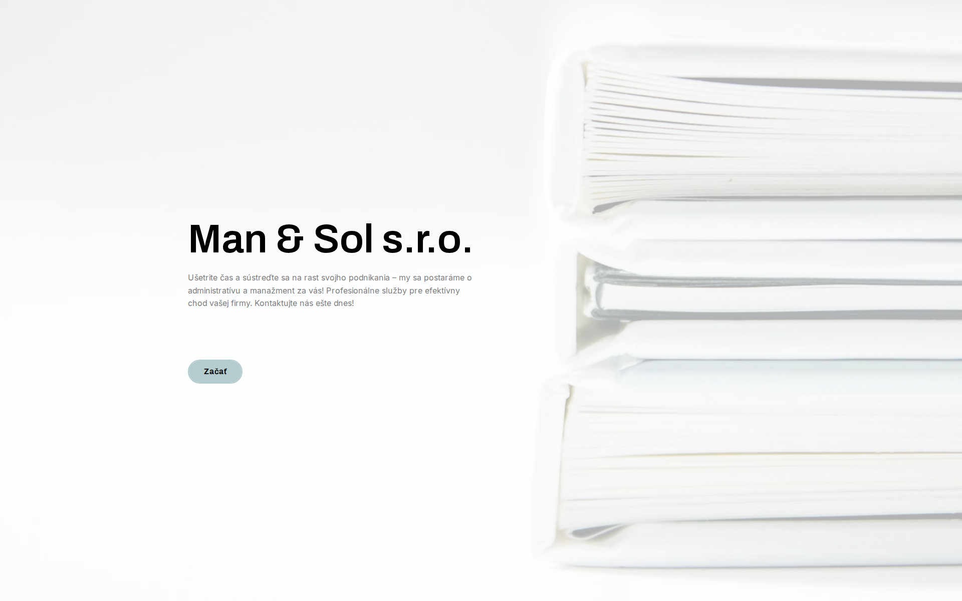 Náhľad webu mansol.sk