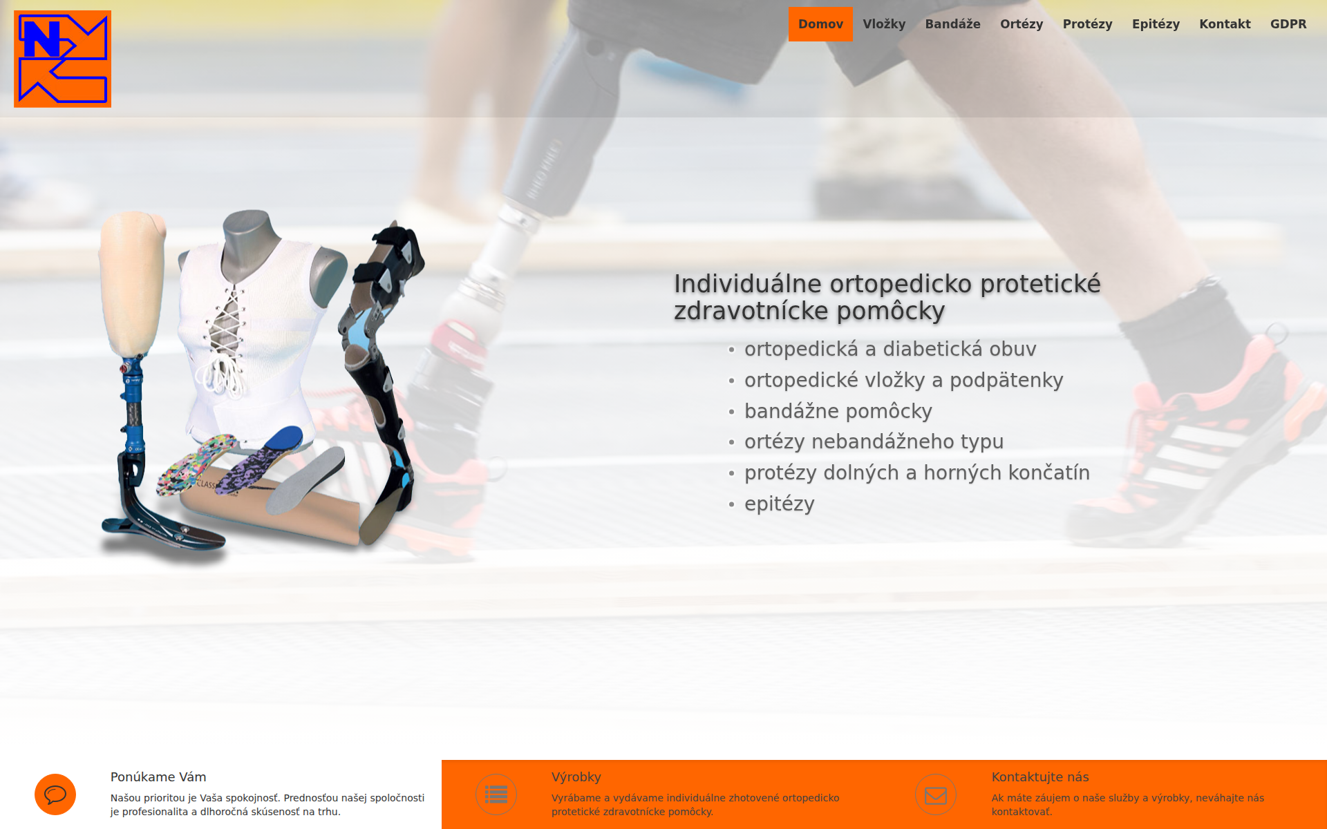 Náhľad webu markont.sk