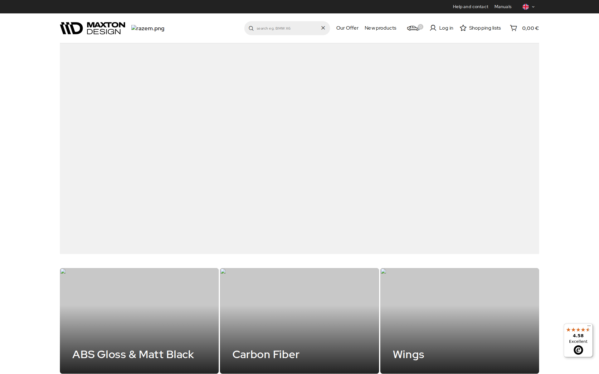 Náhľad webu maxtondesign.sk