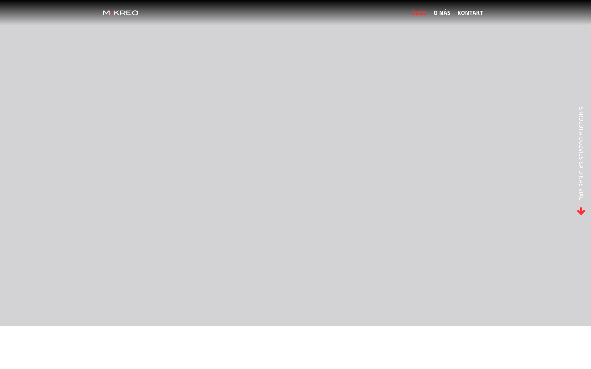 Náhľad webu mcreo.sk
