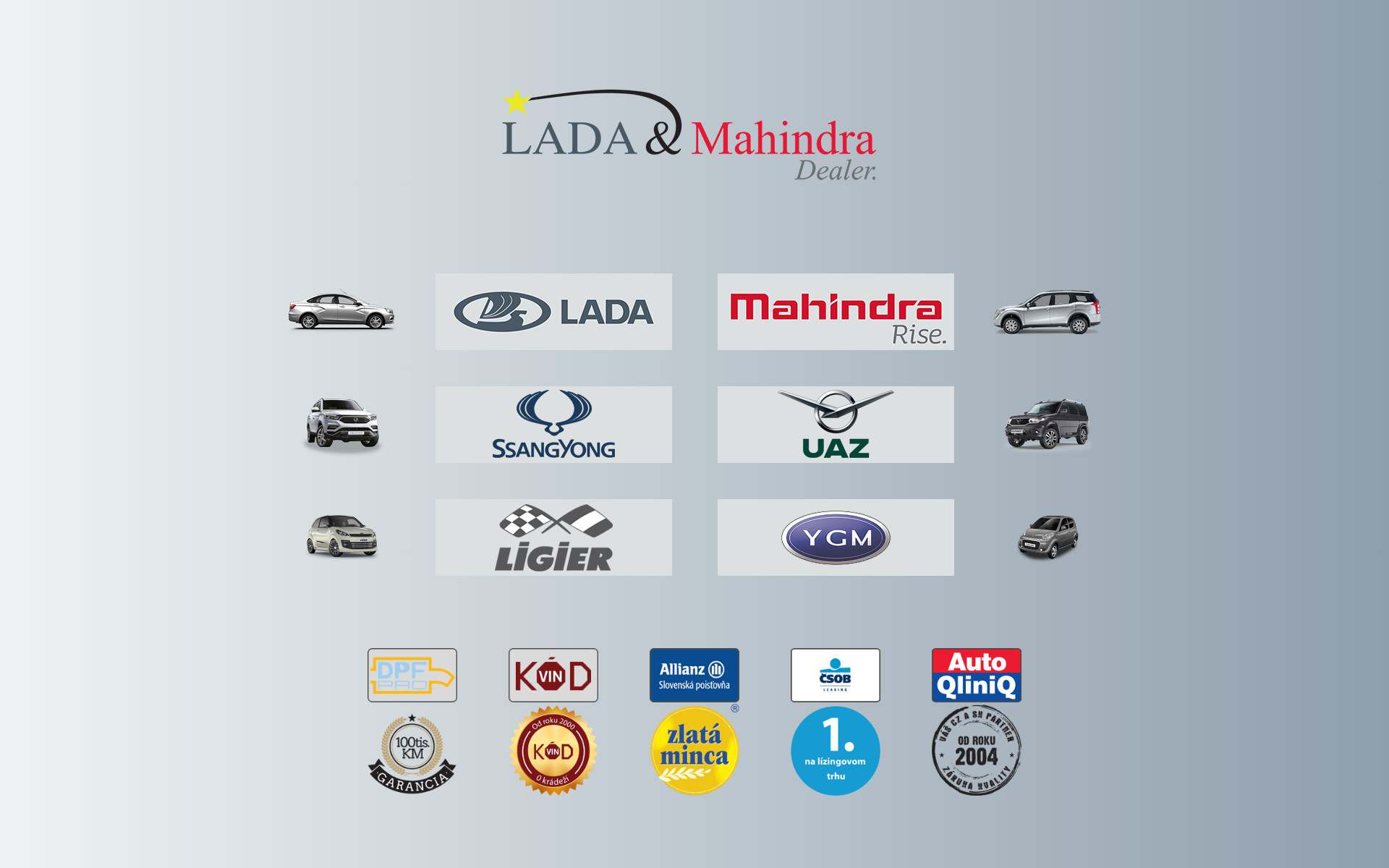 Náhľad webu mdautomotive.sk