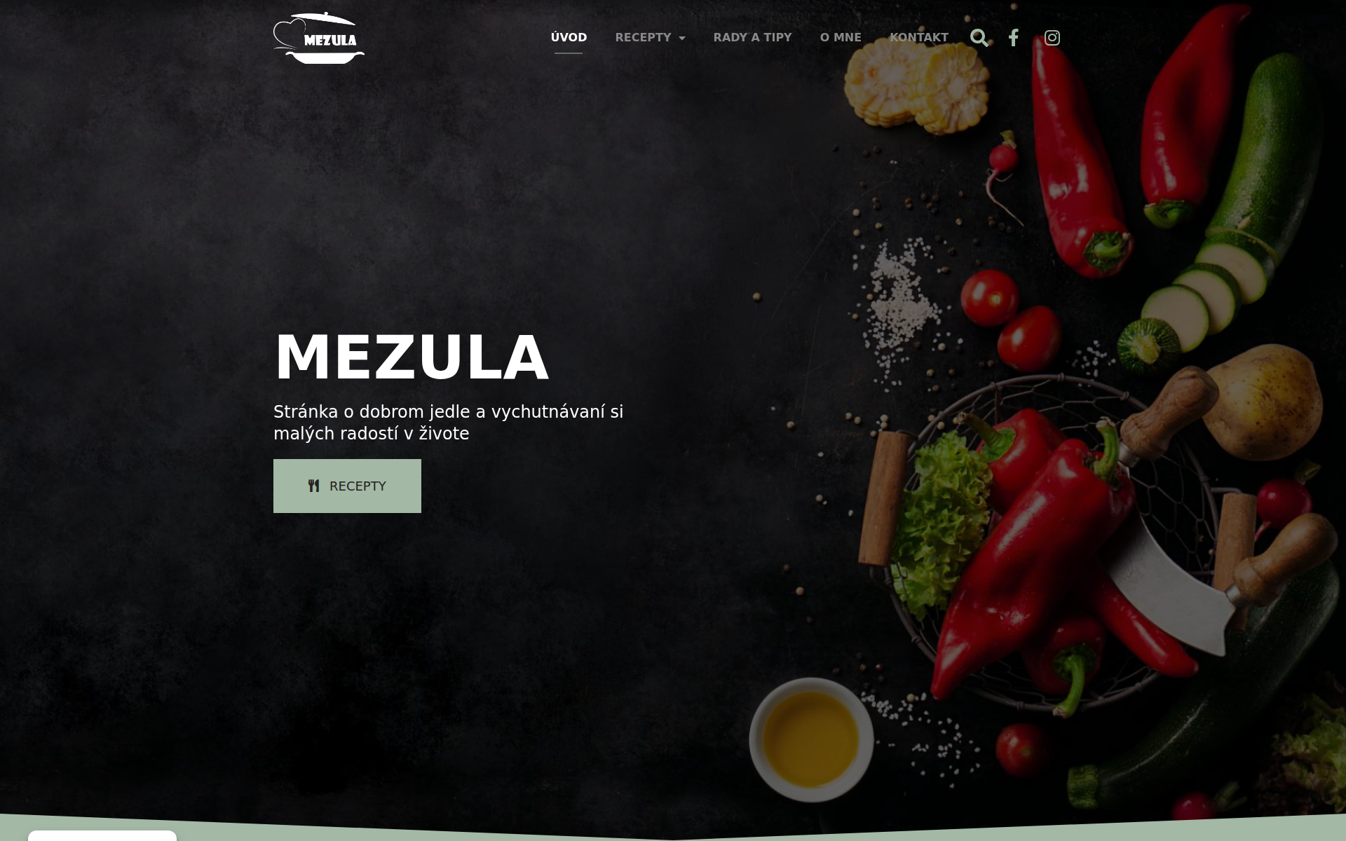 Náhľad webu mezula.sk