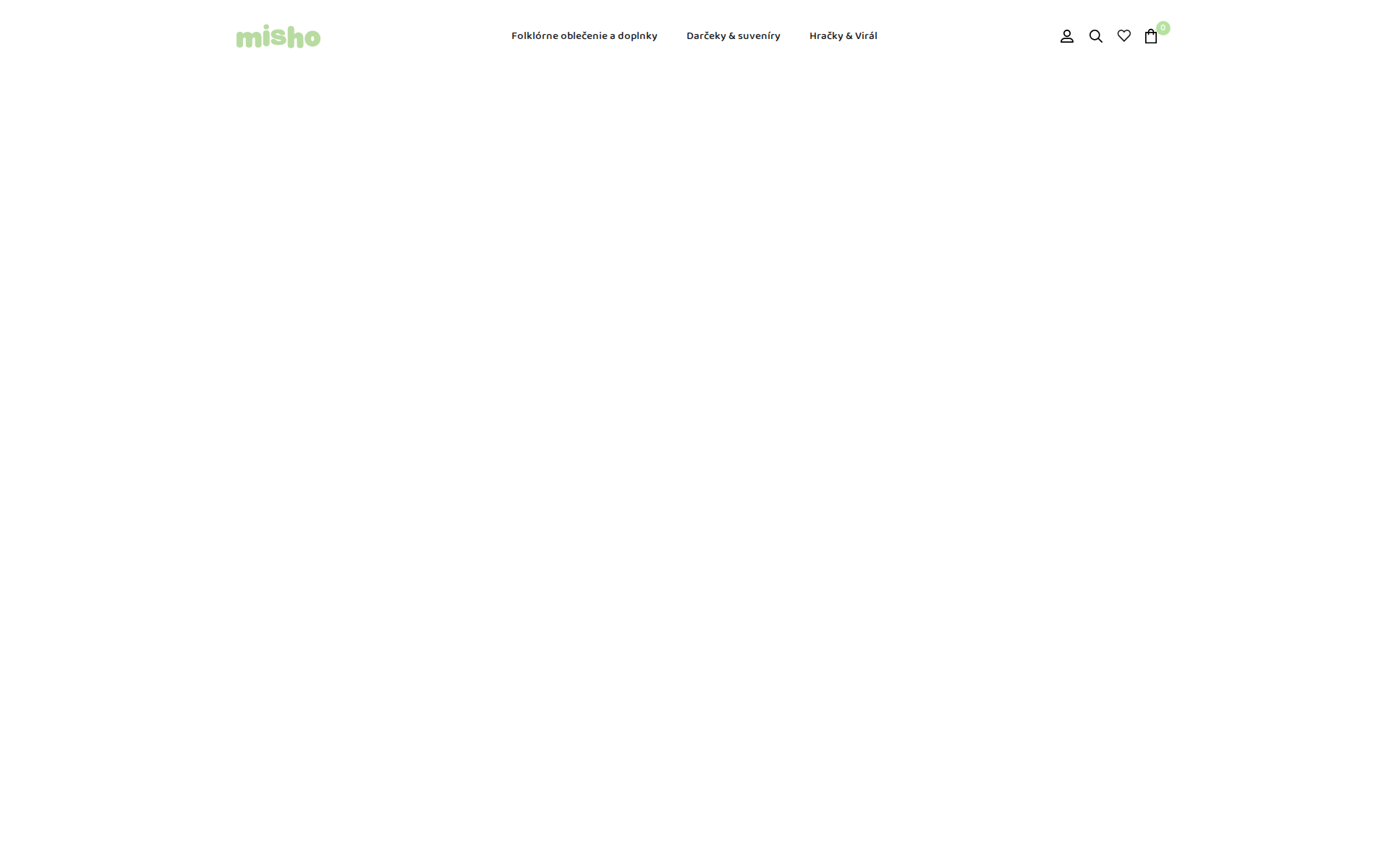 Náhľad webu misho.sk