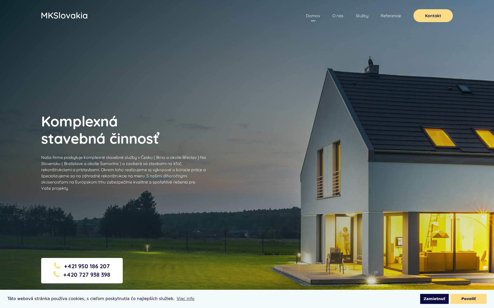 Náhľad webu mkslovakia.sk