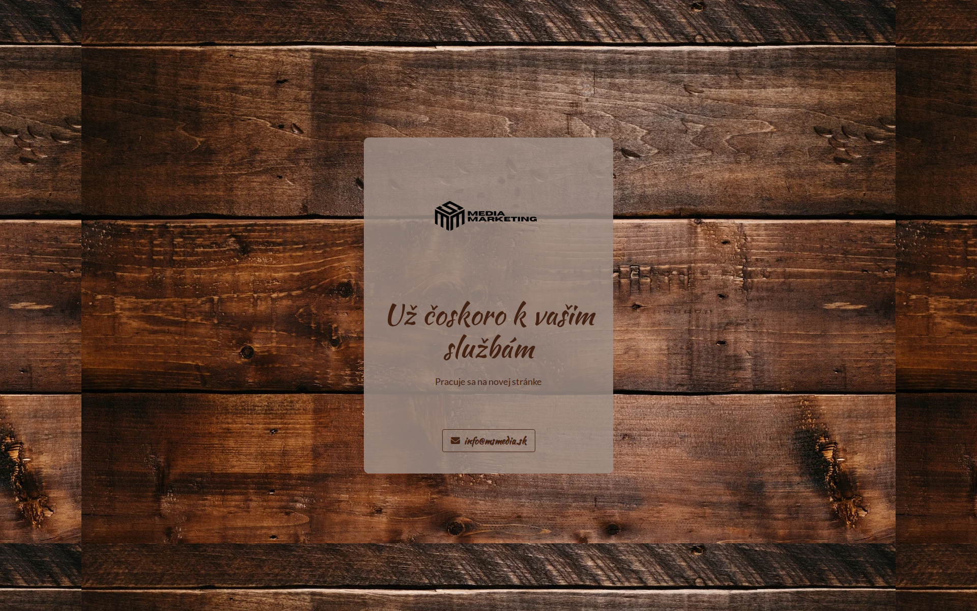 Náhľad webu msmedia.sk