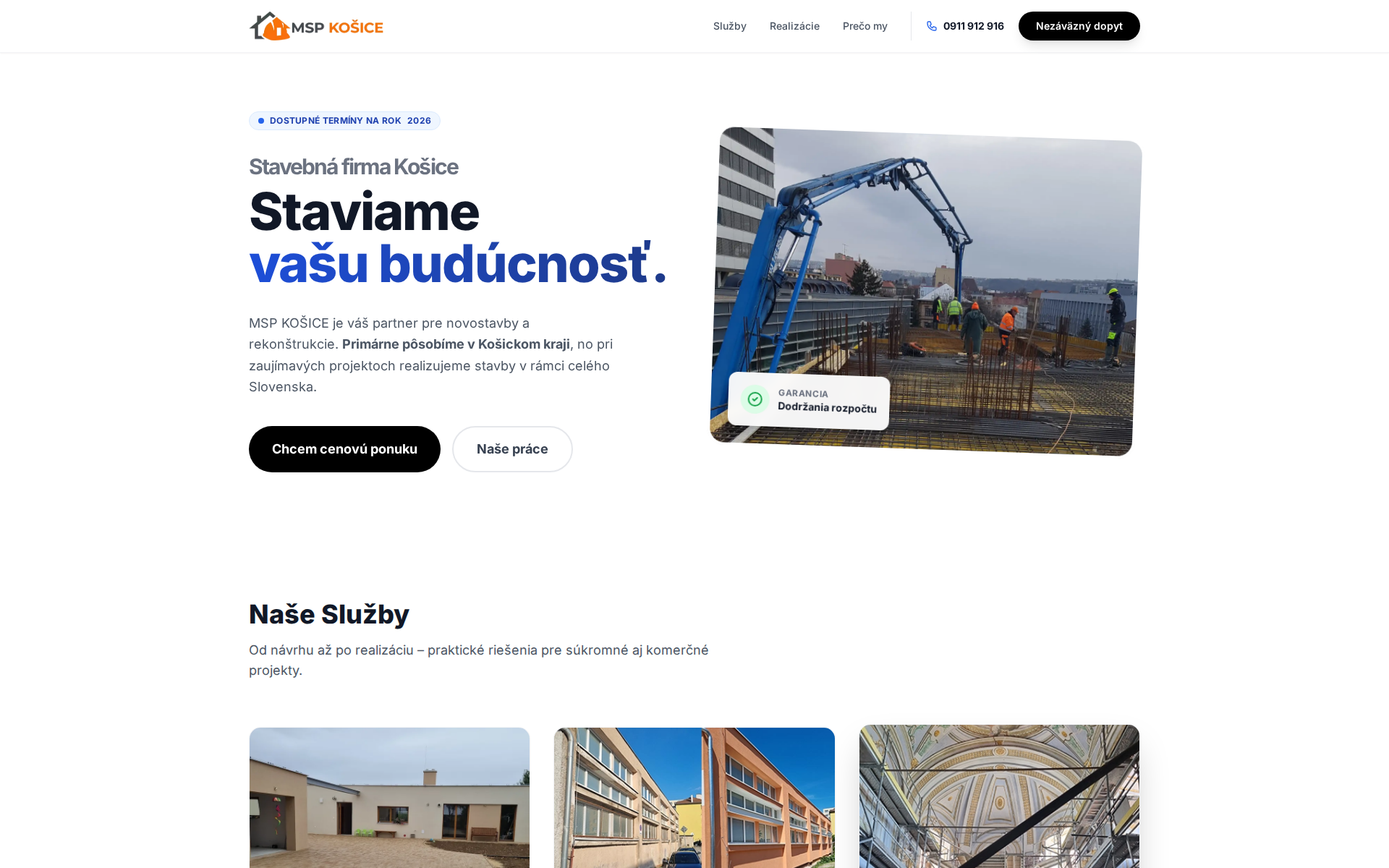 Náhľad webu mspkosice.sk