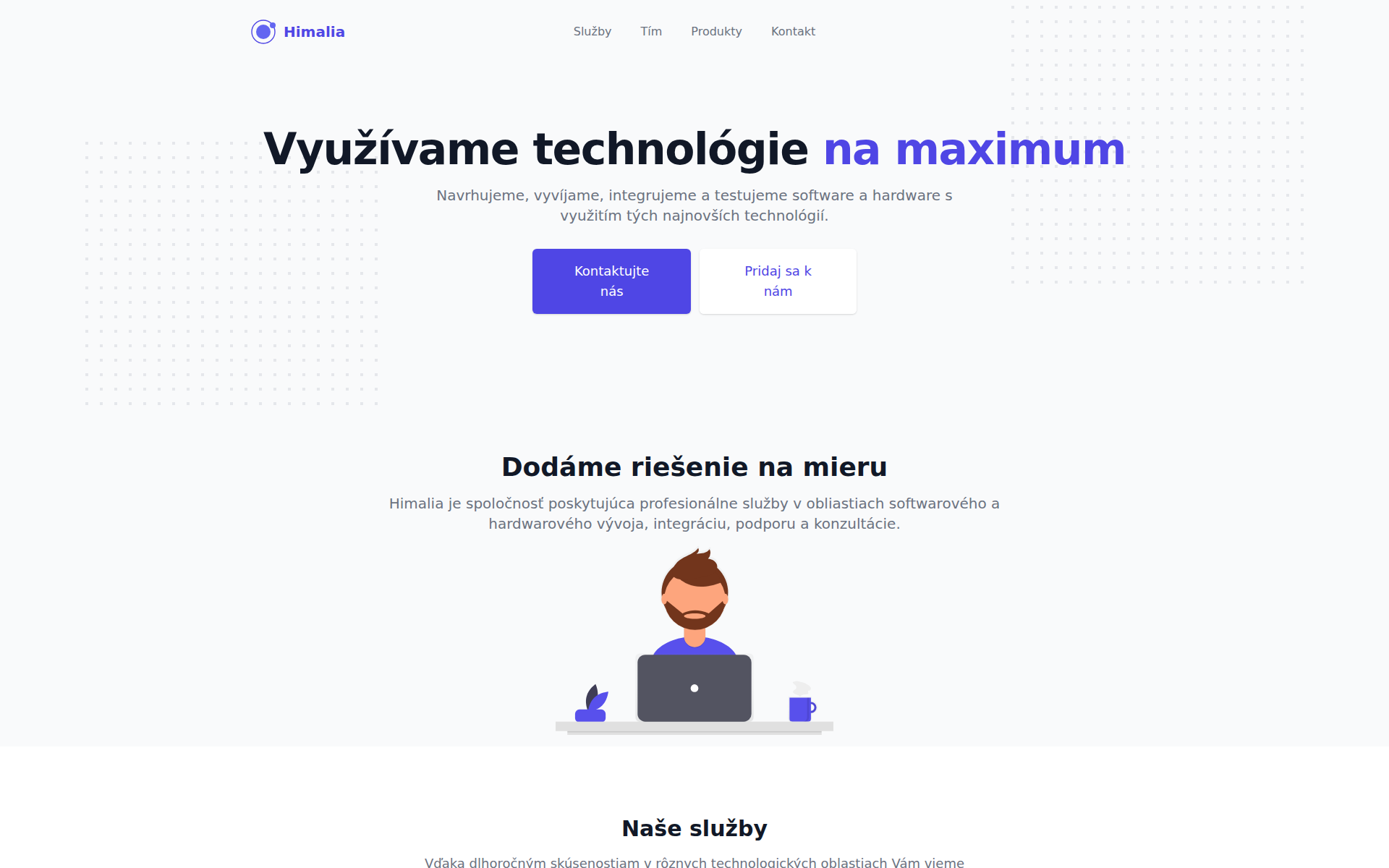 Náhľad webu mucka.sk