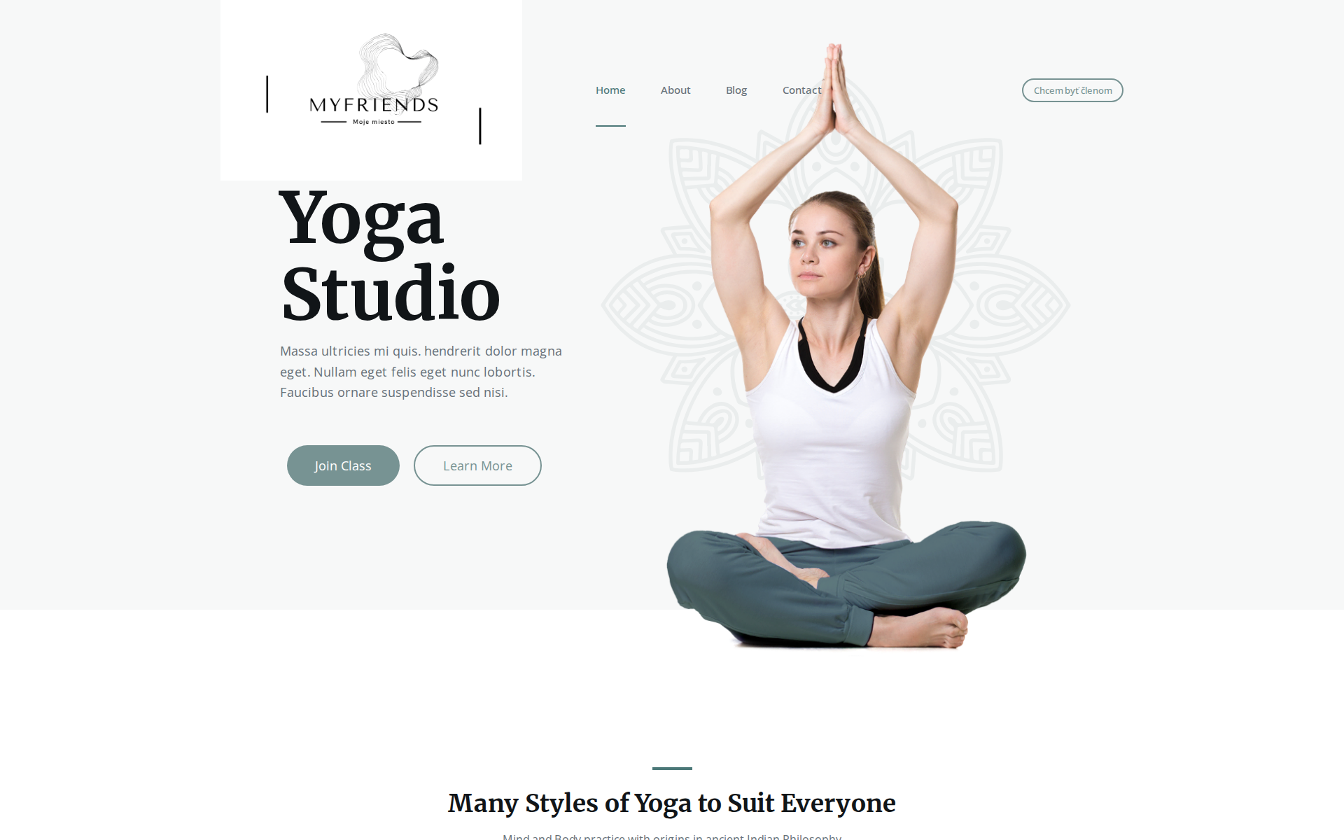 Náhľad webu myfriends.sk