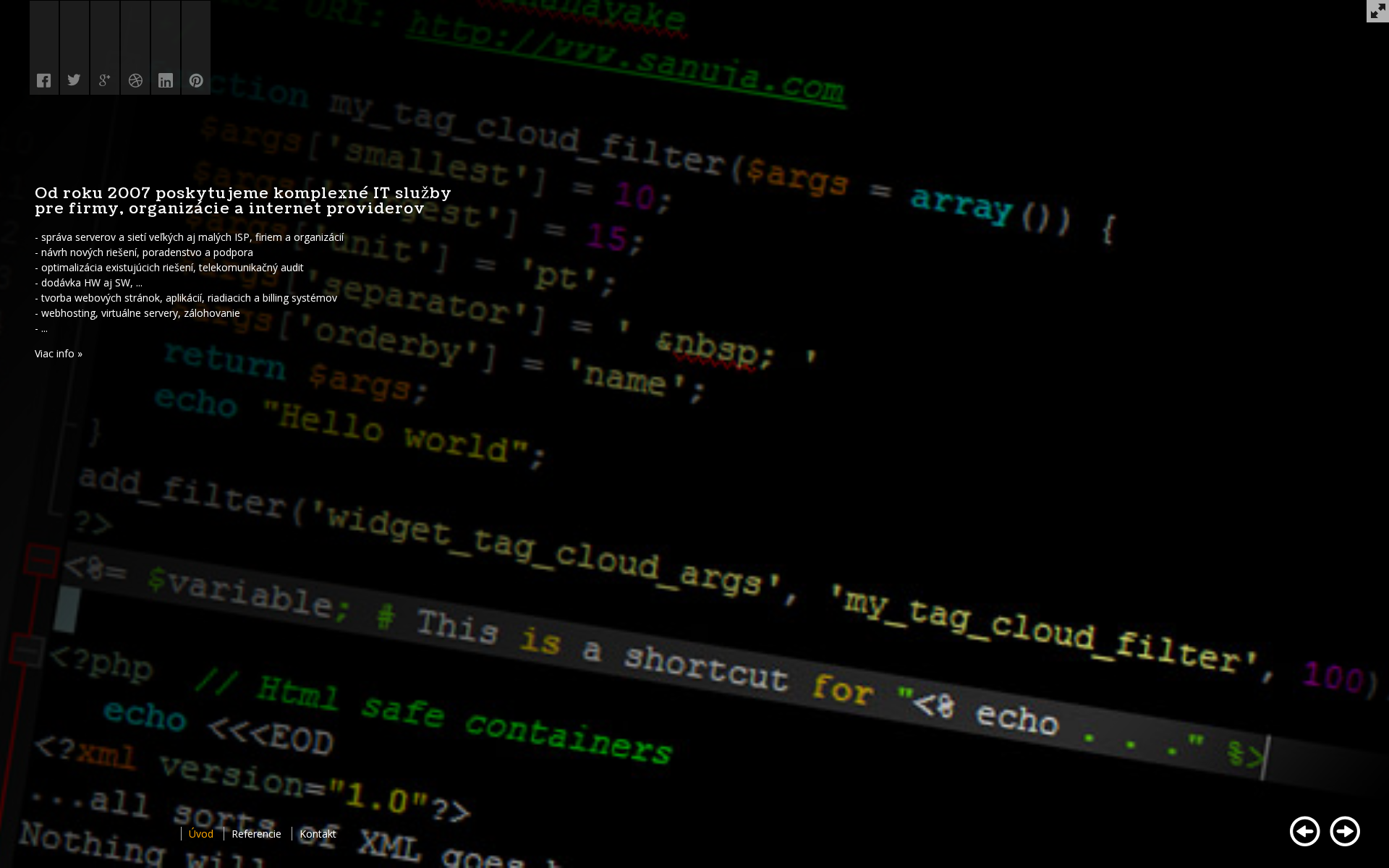 Náhľad webu myjavanet.sk