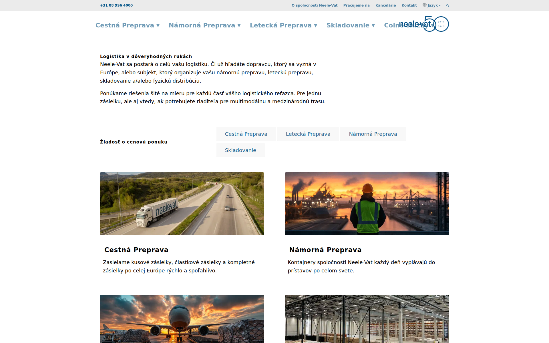 Náhľad webu neelevat.sk