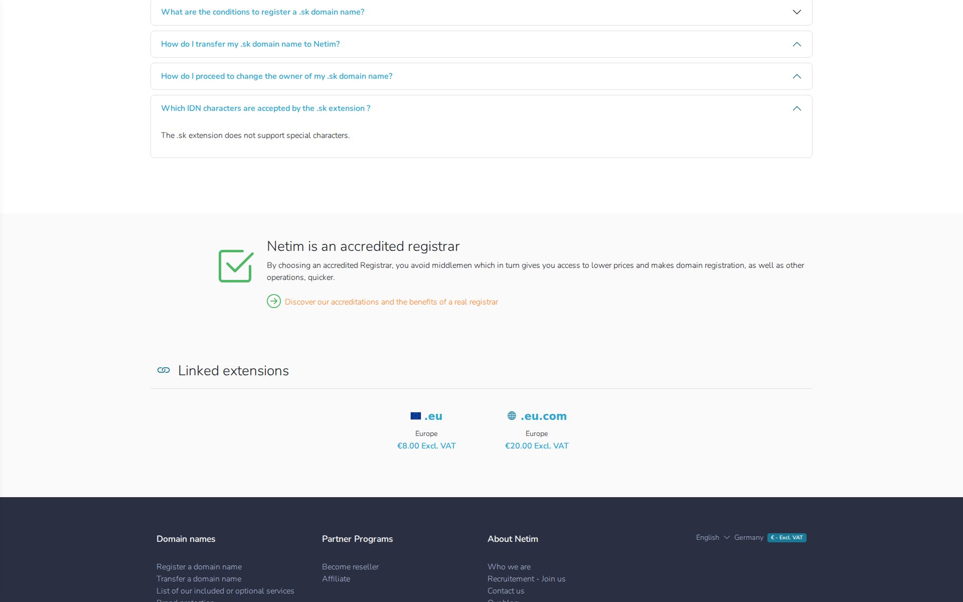 Náhľad webu netim.sk