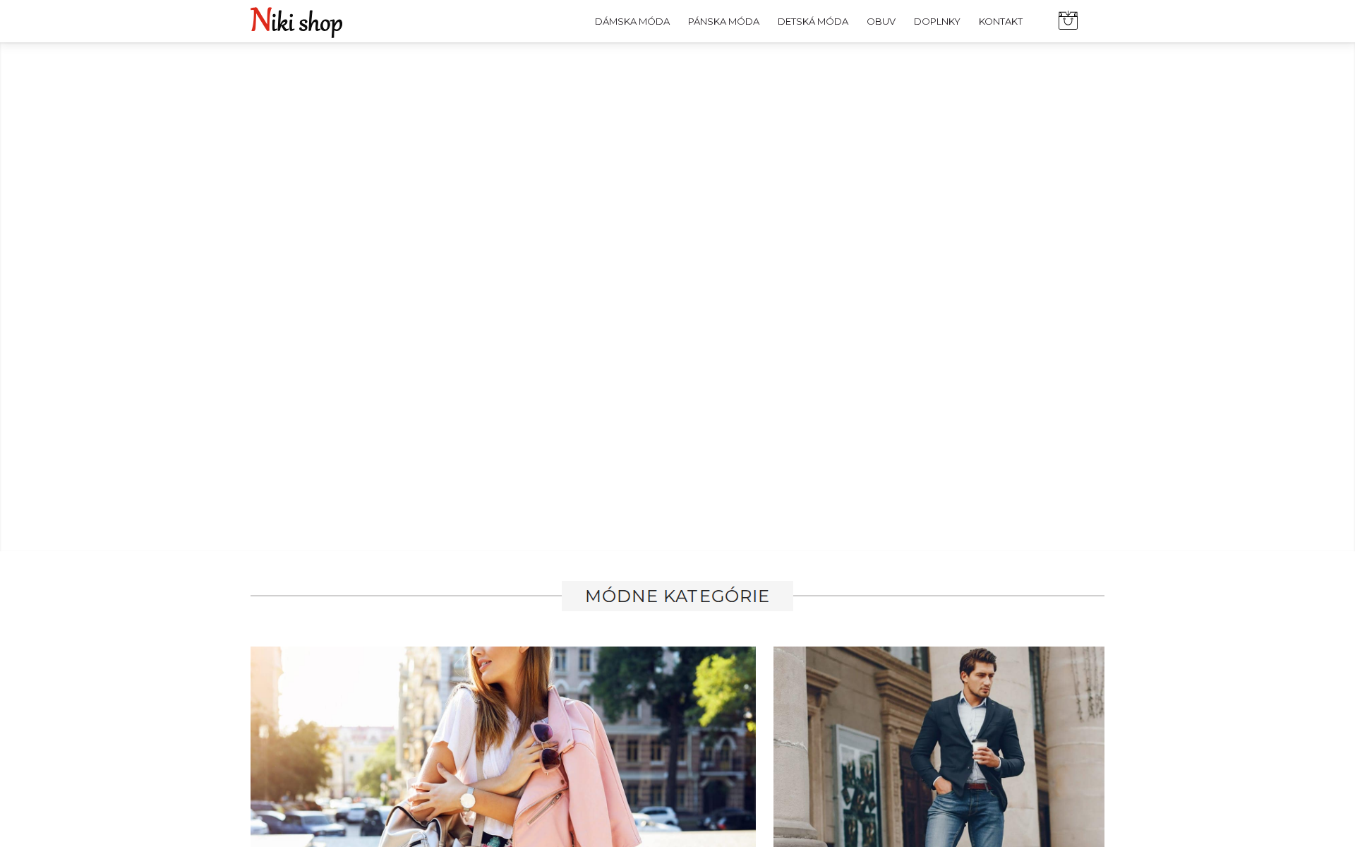 Náhľad webu nikishop.sk