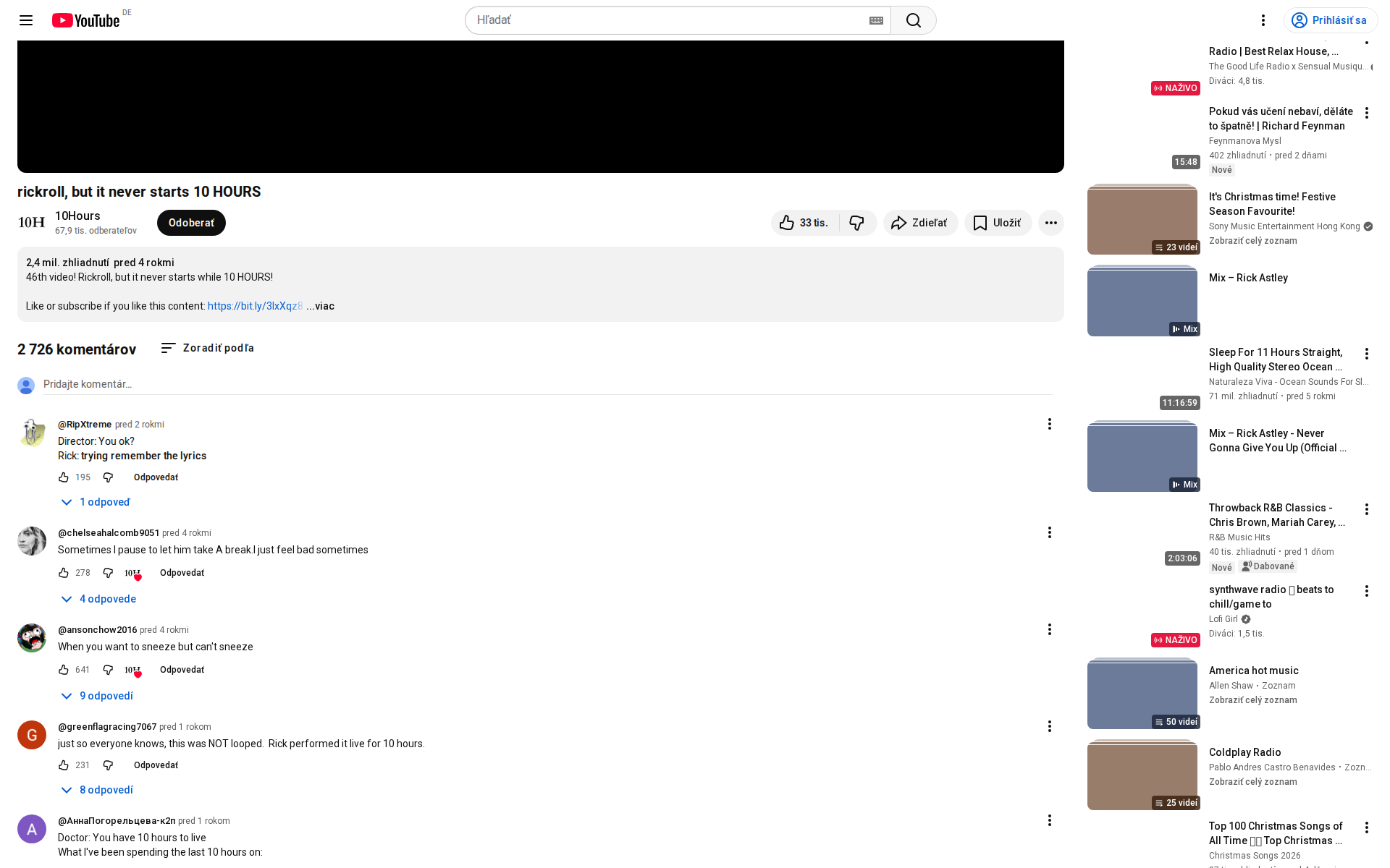 Náhľad webu ninv.sk
