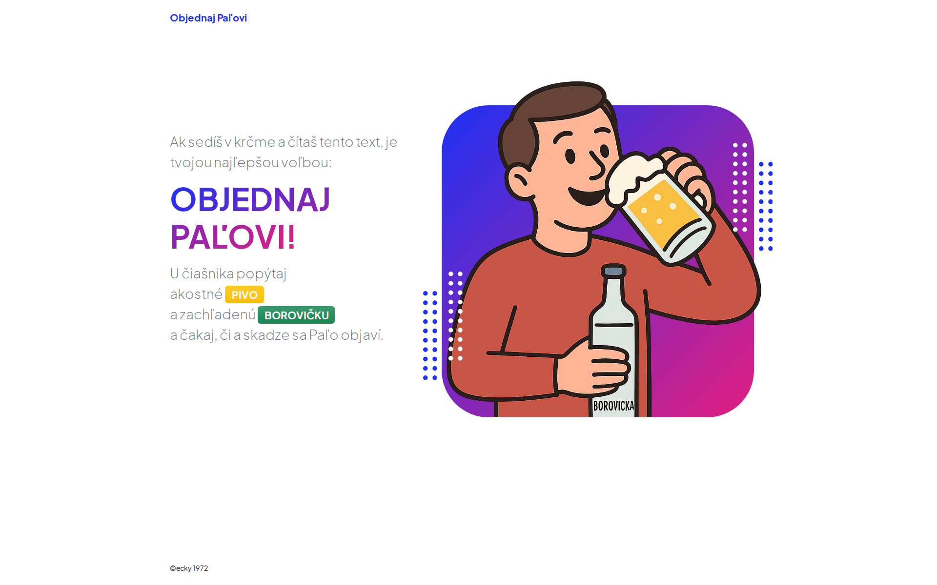 Náhľad webu objednajpalovi.sk